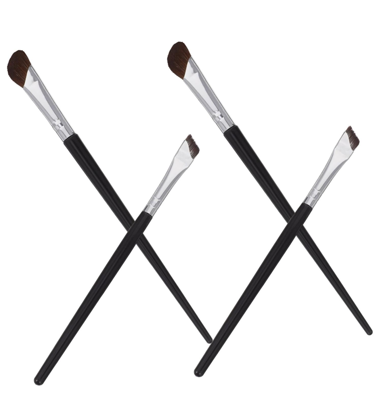 Healeved 4 Pcs Eyeliner Brush Cosmetic Brush Eyeshadow Brush Eye Makeup Eye Liner Brush Brow for Eyebrows Nose Makeup Brush Under Eye Concealer Brush Contour Brush Eye Shadow Brush - Buy Online on GoSupps.com