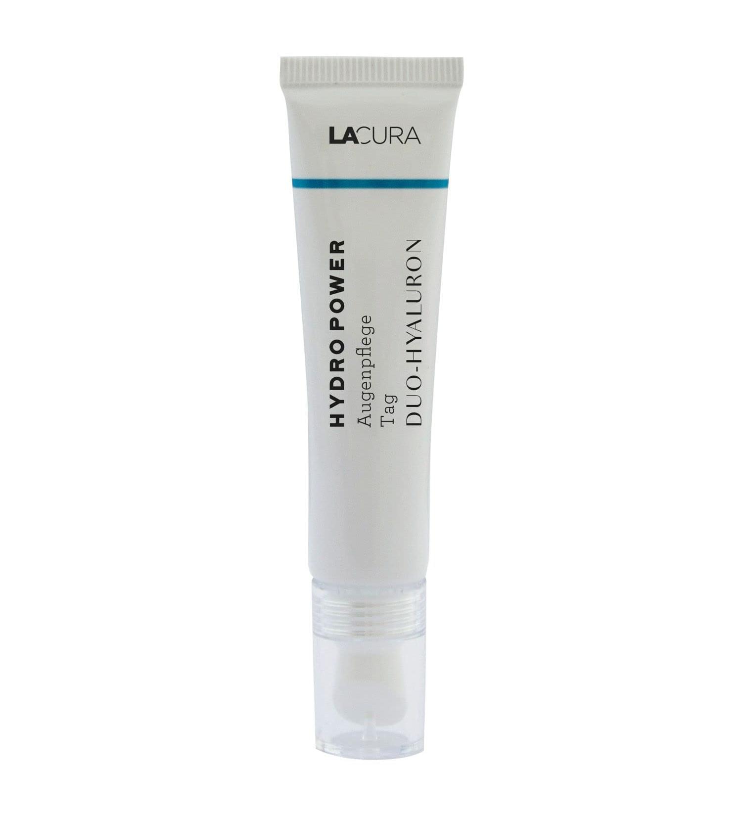 Lacura Hydro Power Eye Care Day all skin types Duo-Hyaluron Content: 15ml 1 piece