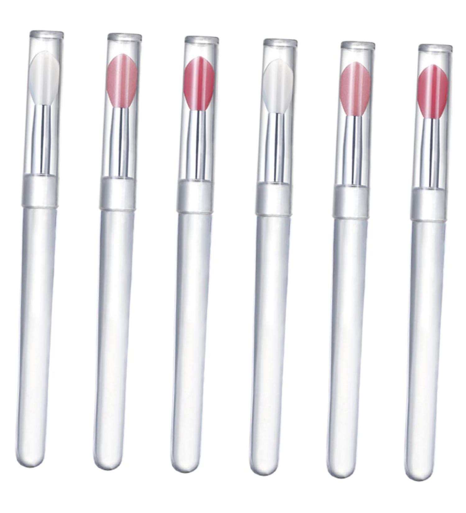 Buy POPETPOP 12 Pcs Silicone Makeup Applicators & Brushes - Lipstick Eyeshadow Lip Gloss Tools for Flawless Application | International Shipping Available - Buy Online on GoSupps.com