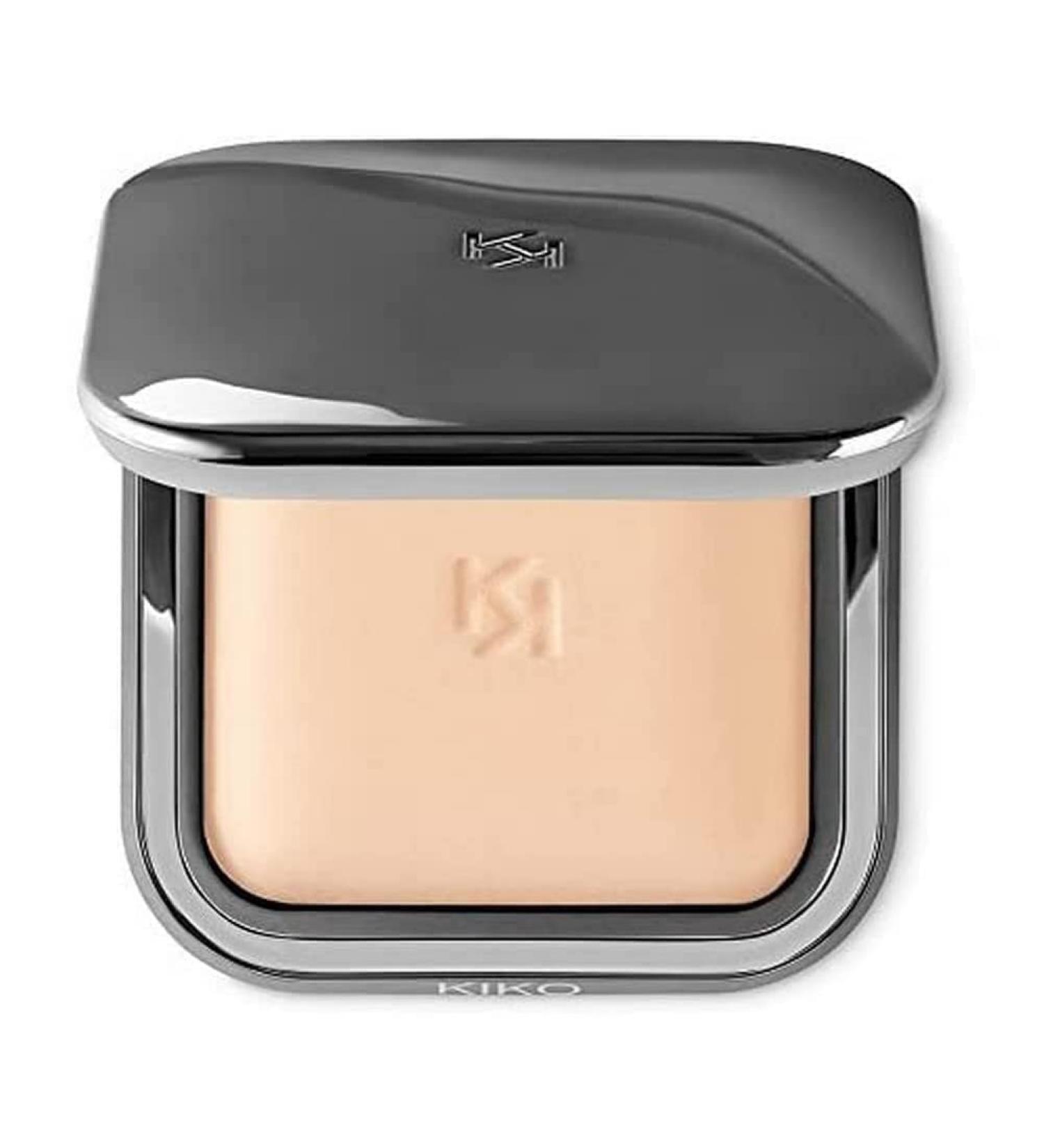 KIKO MILANO - Radiant Fusion Baked Face Powder Foundation | Mineral Powder With a Luminous Finish | Color Sand 02 | Cruelty Free Makeup | Professional Makeup Foundation | Made in Italy