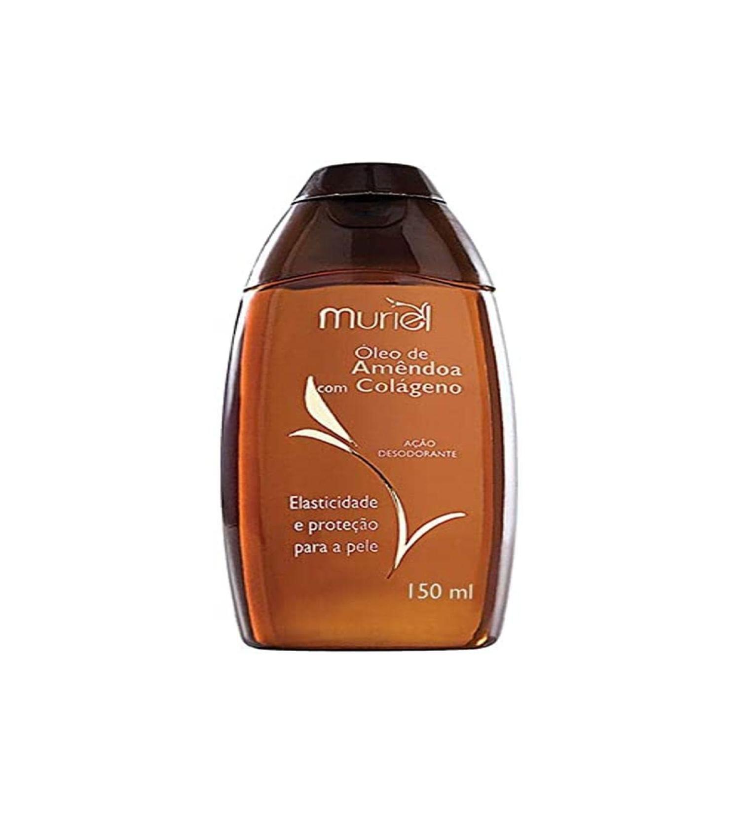 Muriel Oleo Corporal Amendoas com Colageno-5.07oz- Muriel Almond Body Oil with Collagen