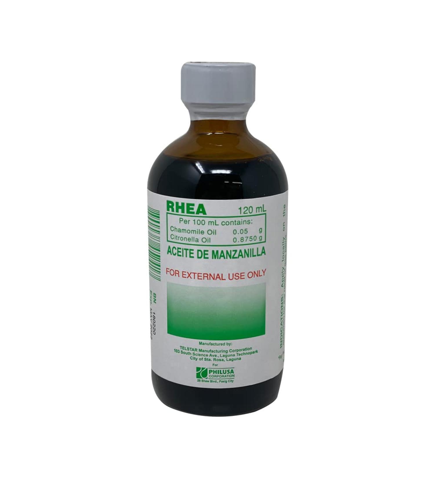 Chamomile Oil - Aceite De Manzanilla - 120 ml Bottle | PhilUSA Corporation - Buy Online on GoSupps.com