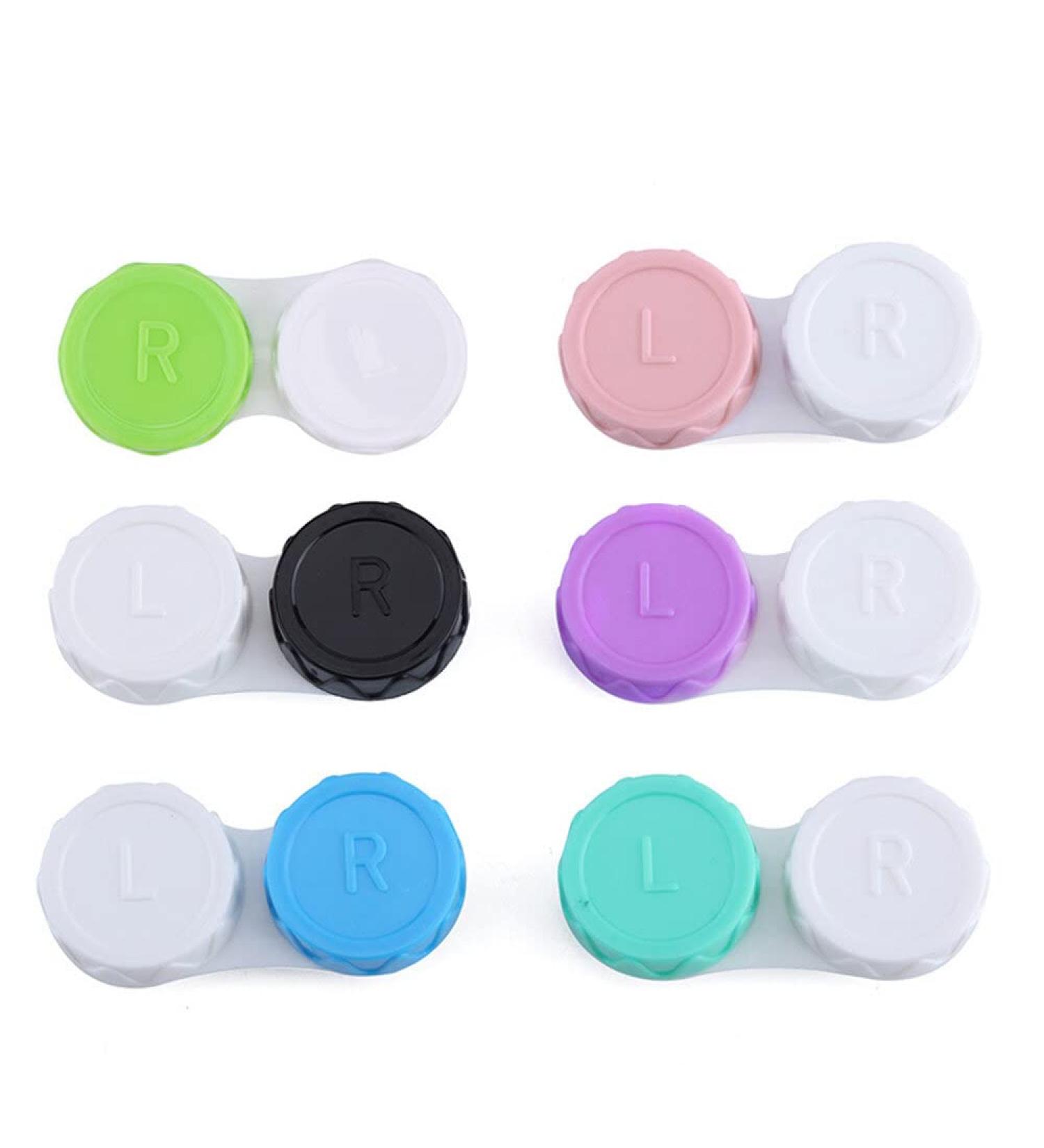 4pcs Cosmetic Contact Lens Case Boxes - Travel Kit Holder for Wholesale Eye Care - Buy Online on GoSupps.com
