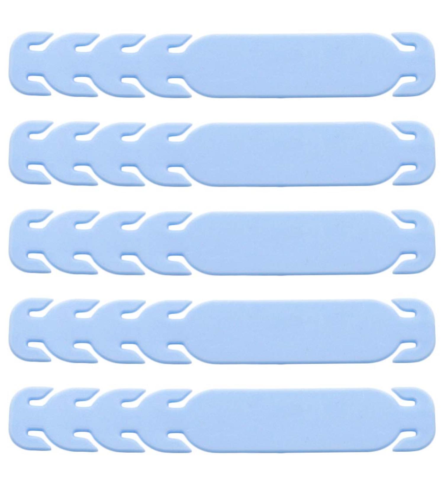 Buy Healifty 10-Piece Adjustable Anti-Slip Ear Extension Straps for Respiratory & Facial Protection - Light Blue - Buy Online on GoSupps.com