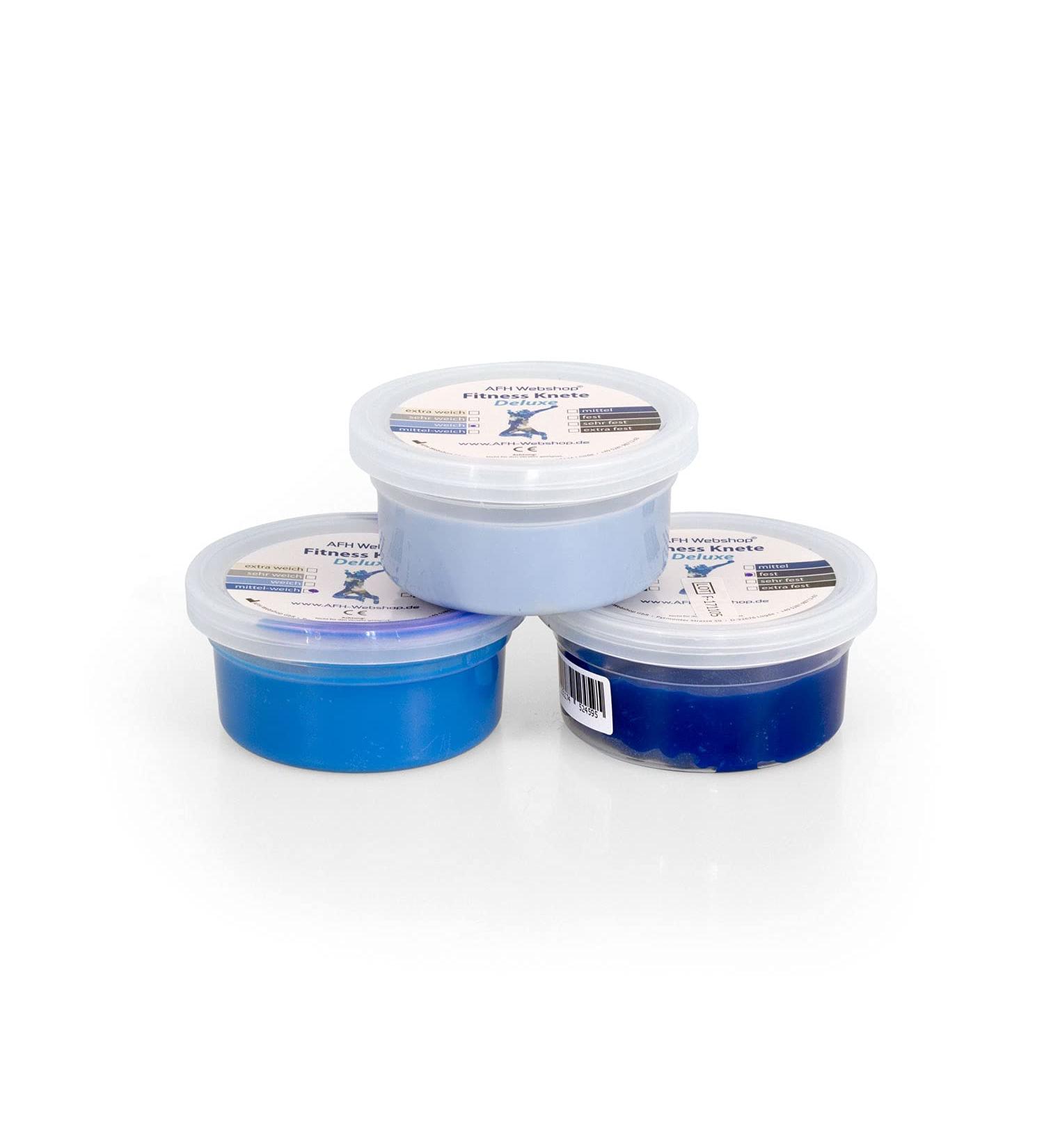 Buy Fitness Clay DELUXE | 85g | 3-Pack | Soft - International Shipping Available - Buy Online on GoSupps.com
