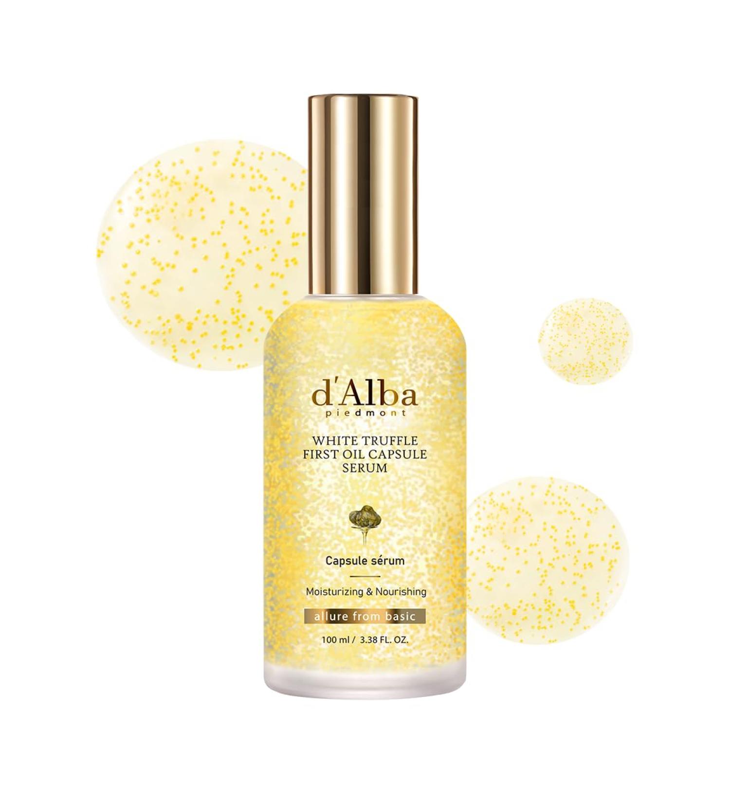 d'alba Piedmont White Truffle Oil Capsule Serum Daily Vita Boost for Luminous Skin Double Vitamin Formula Big Size (3.38fl. oz.) - Buy Online on GoSupps.com