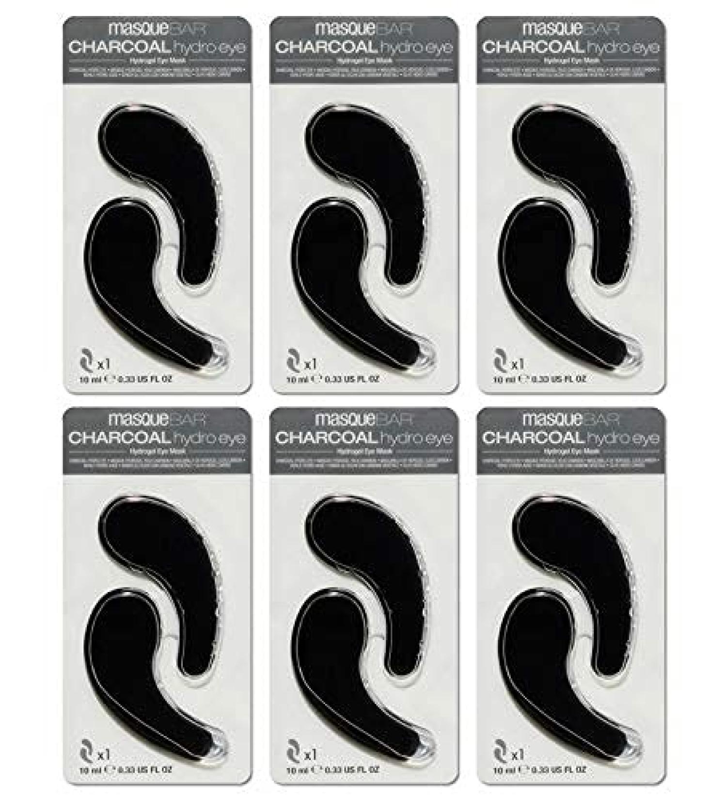 Masque Bar Hydro Eye Charcoal Eye Patches - 0.33 oz | Charcoal Infused - Buy Online on GoSupps.com