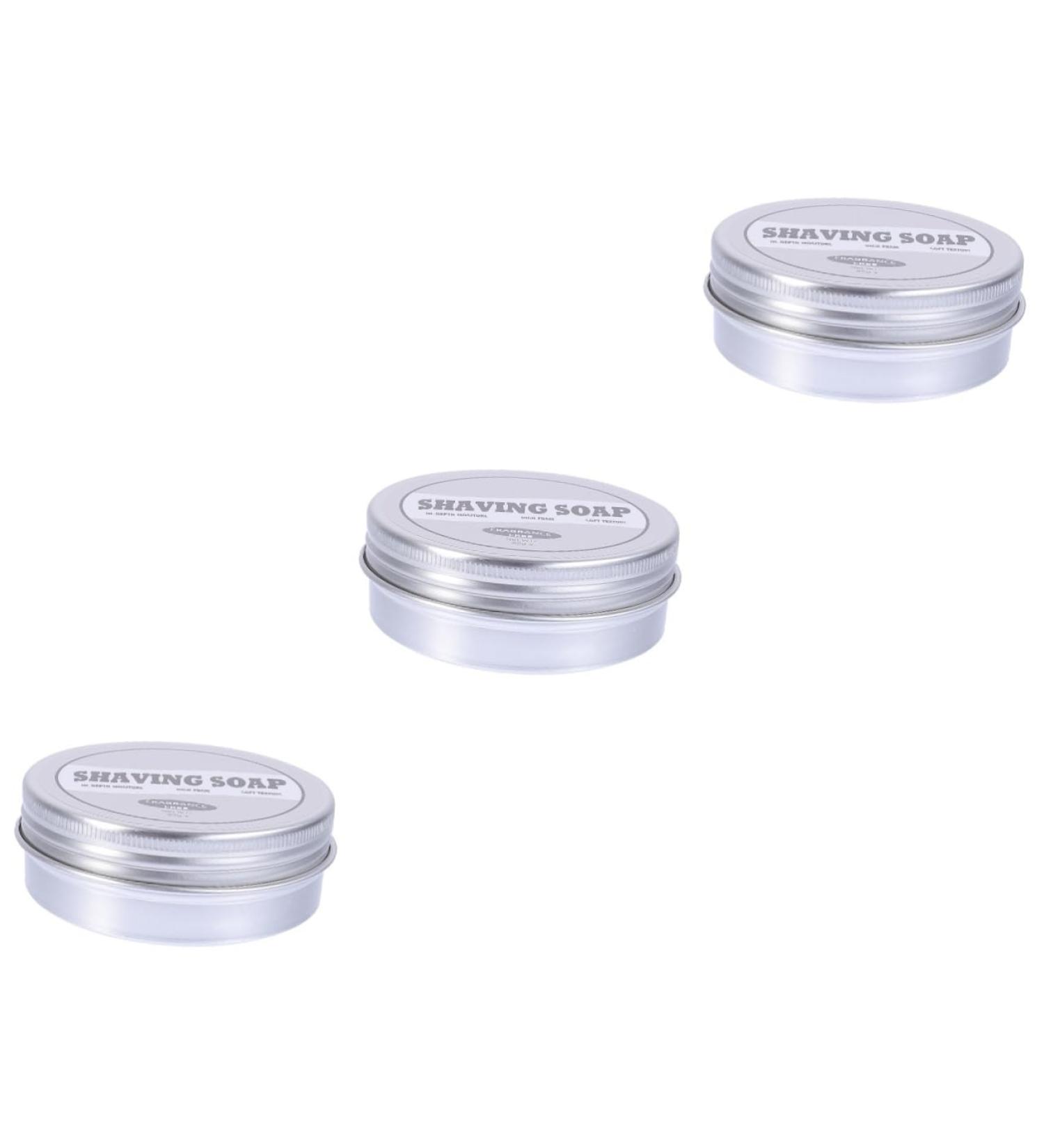 Magiclulu Men's Shaving Soap Set - 3 Pack Shaving Oil & Moisturizing Cream for Smooth Skin | Premium Beard Care and Facial Wash - Buy Online on GoSupps.com