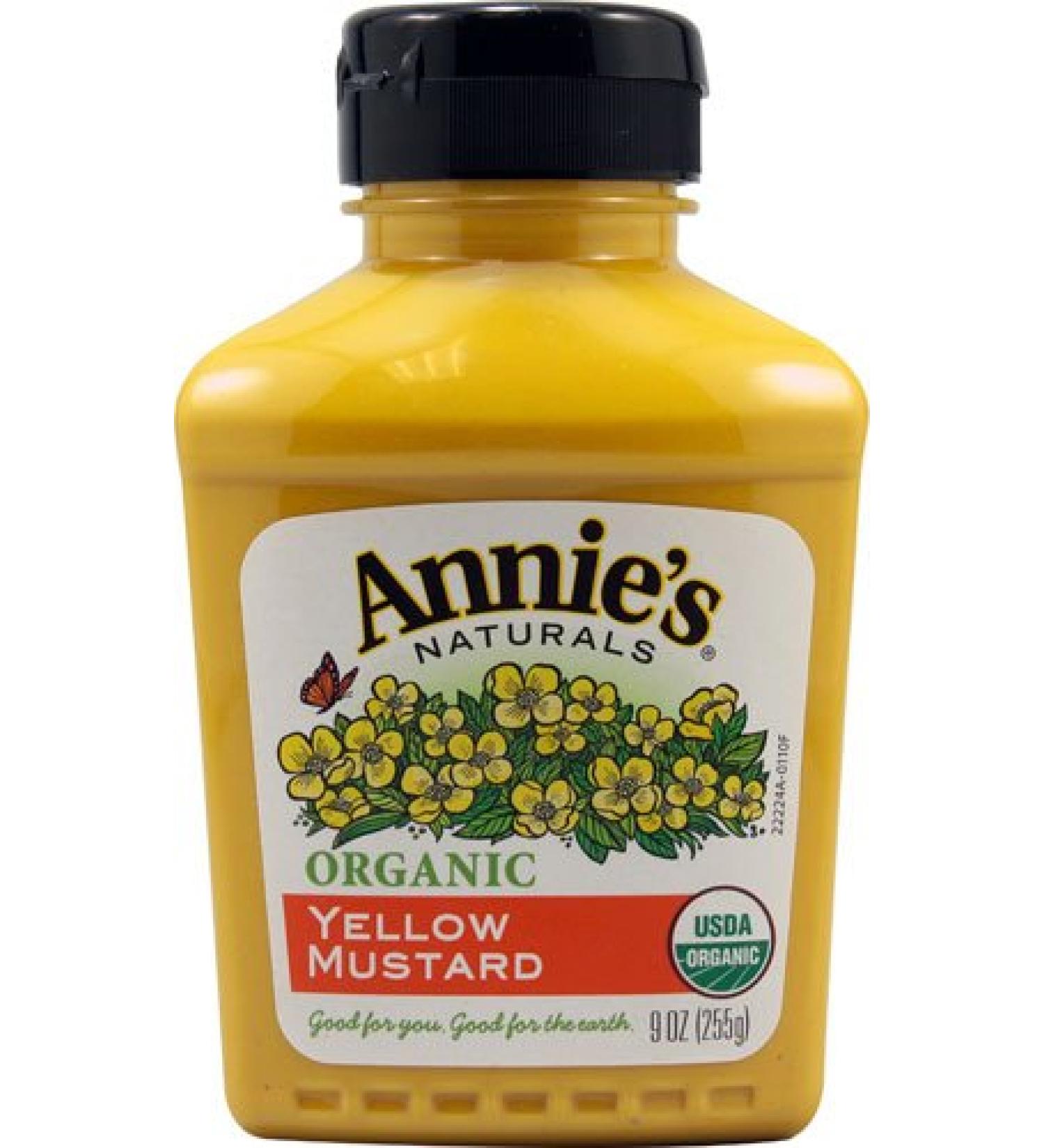 Annie's Naturals Organic Yellow Mustard - 9 fl oz
