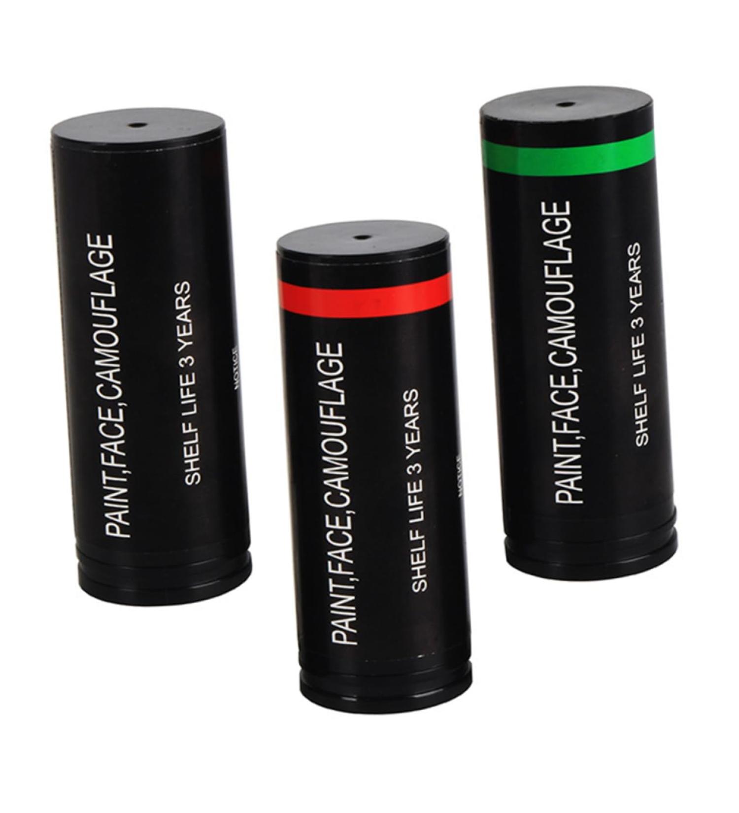  STOBOK STOBOK 9Pcs Camouflage Oil Face Paint Sticks 3 Colors Face Paint Camo Face Paint Washable Paint Sticks Supplies - Buy Online on GoSupps.com