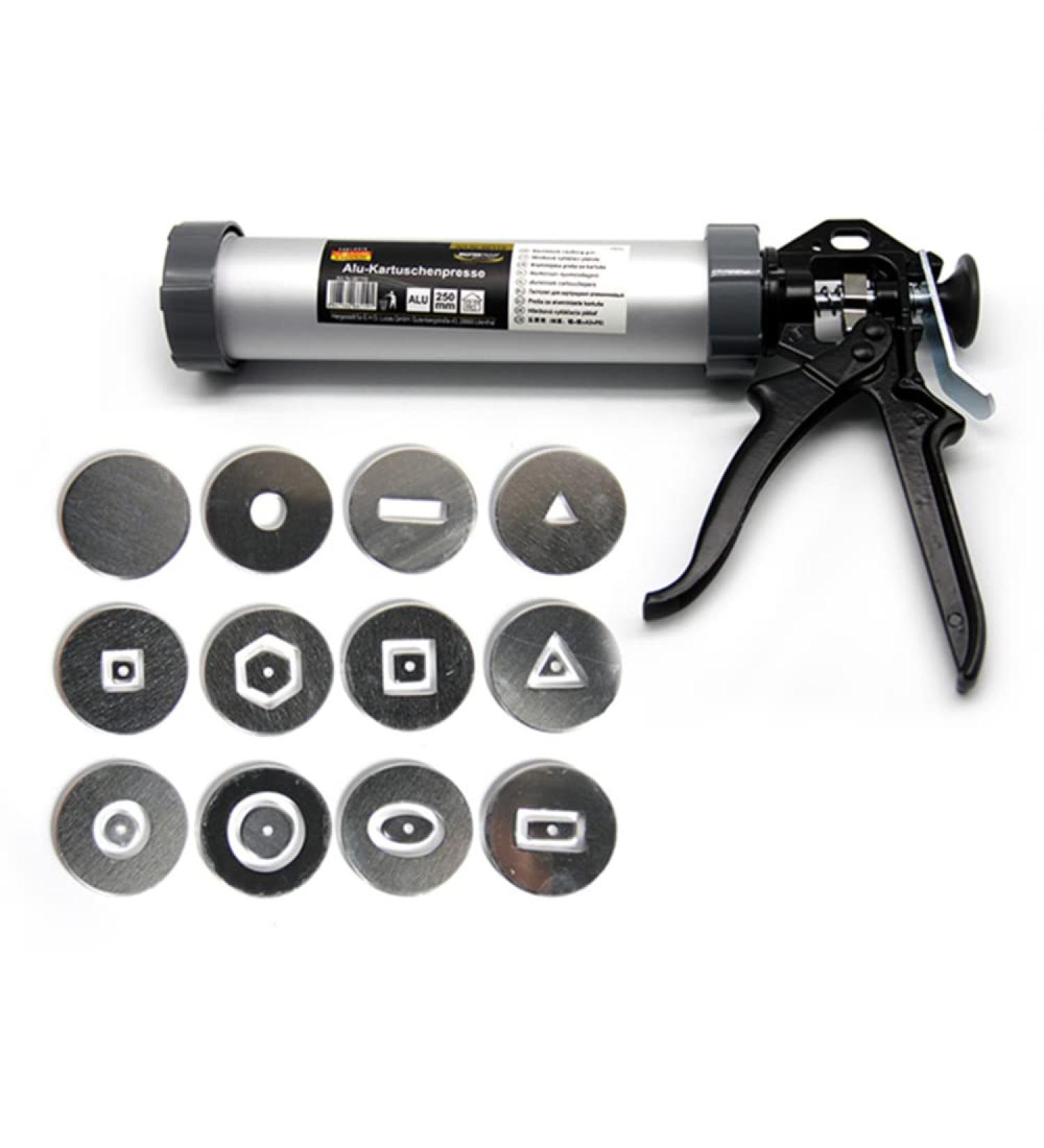 LEQH Clay Extruder Gun with 12 Molds - Multicolor Clay Extruder Tool - Buy Online on GoSupps.com