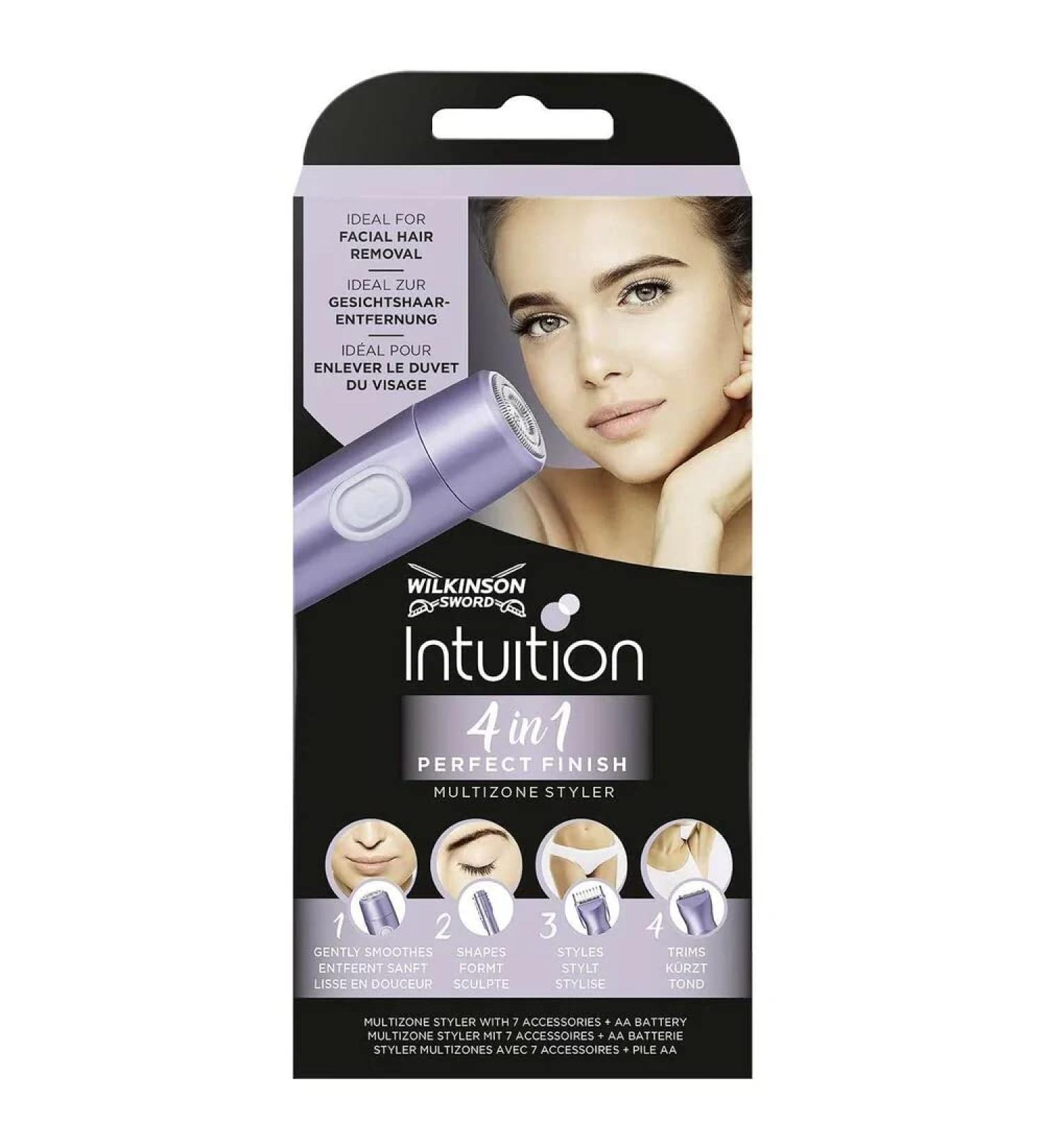Wilkinson Sword 4-in-1 Intuition Perfect Finish Multi-Zone Women's Styler and Trimmer - Buy Online on GoSupps.com