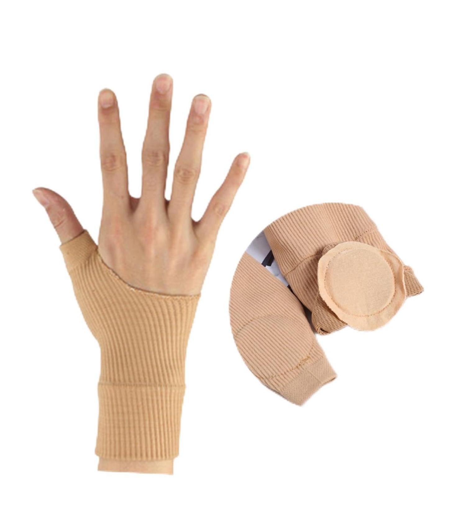 Buy Nylon Wrist Support Gloves - Adjustable Wrist Brace for Men & Women - Ultimate Comfort & Support - Buy Online on GoSupps.com