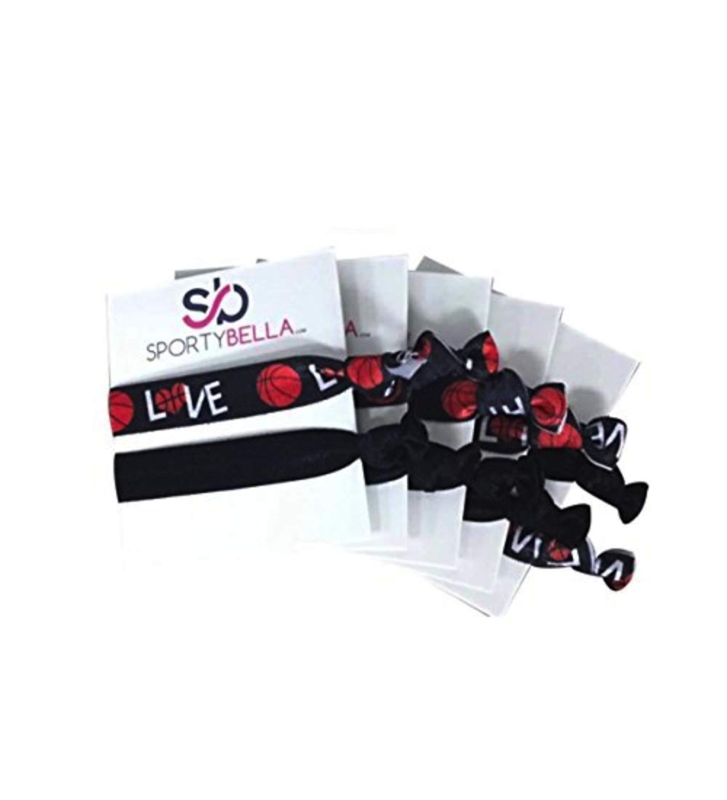 Infinity Collection Basketball Hair Accessories Set - No Crease Basketball Hair Ties and Elastics - Buy Online on GoSupps.com