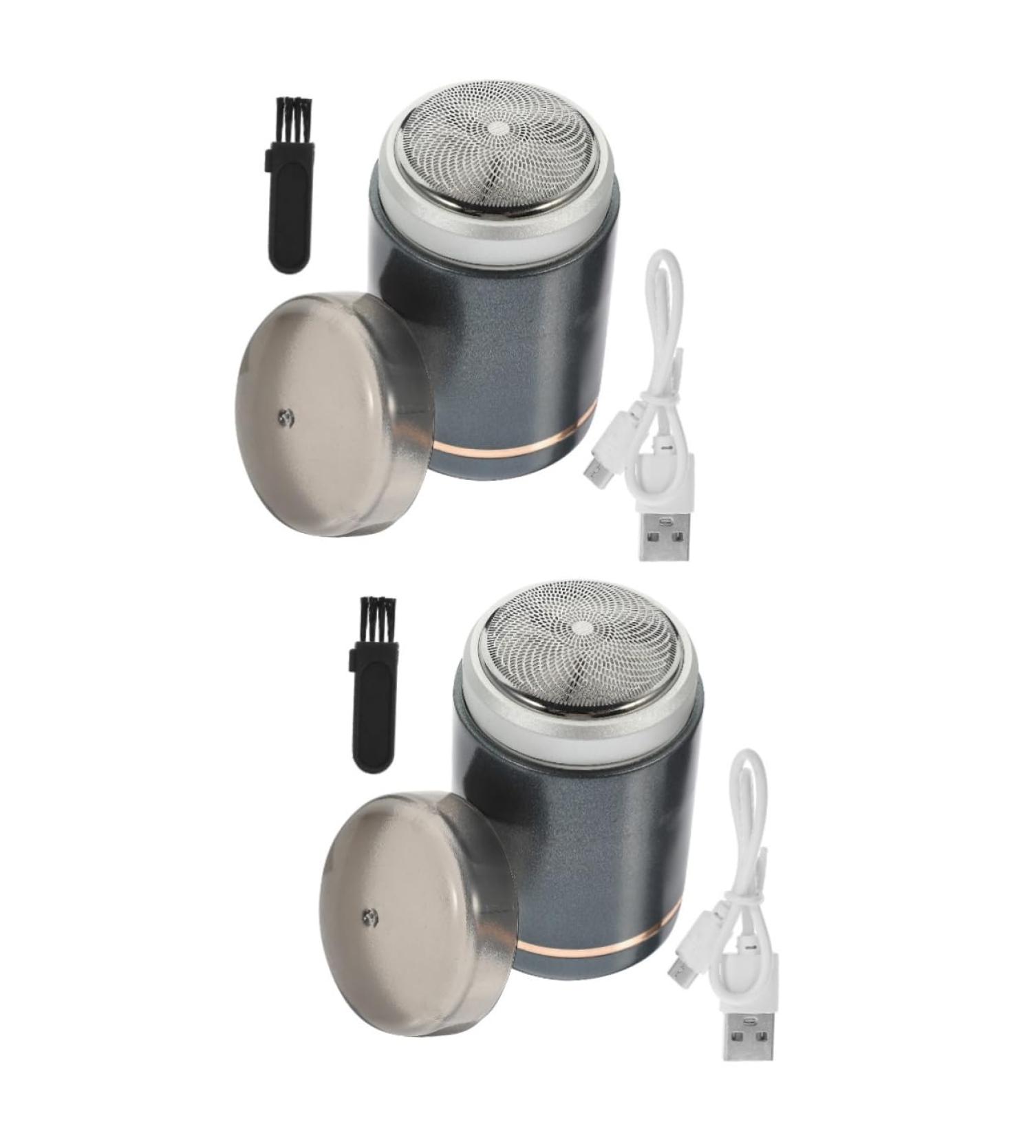 FRCOLOR Men's Electric Shaver & Hair Trimmer Set | Portable Razor for Travel Facial & Beard Grooming Accessories - Buy Online on GoSupps.com