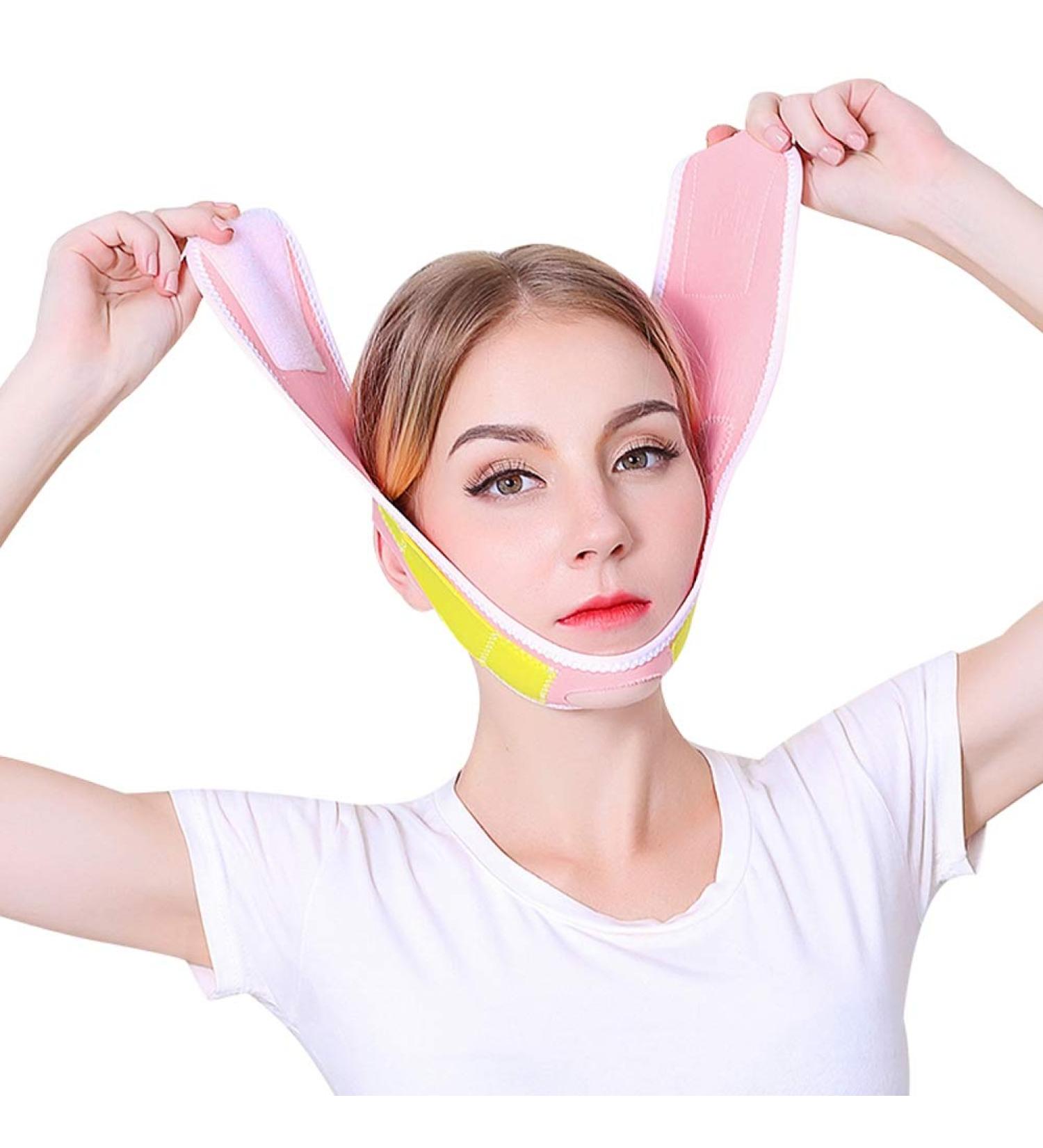 Buy Adjustable Thin Facial Belt | Facelifting Mask for Improved Contours & Reduced Double Chin - International Shipping - Buy Online on GoSupps.com