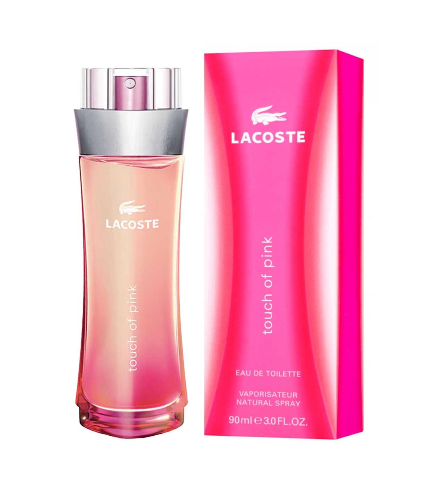 Lacoste Touch of Pink Eau de Toilette for Women 3 Fl Oz (Pack of 1) - Buy Online on GoSupps.com