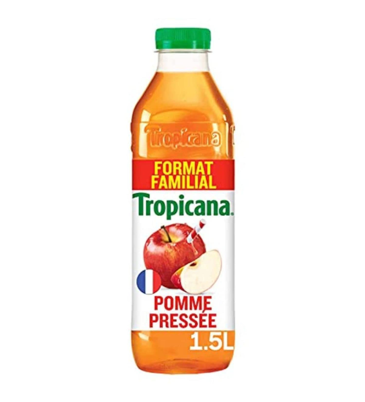 Tropincana Freshly Pressed Apple Juice Family Size, 1.5L