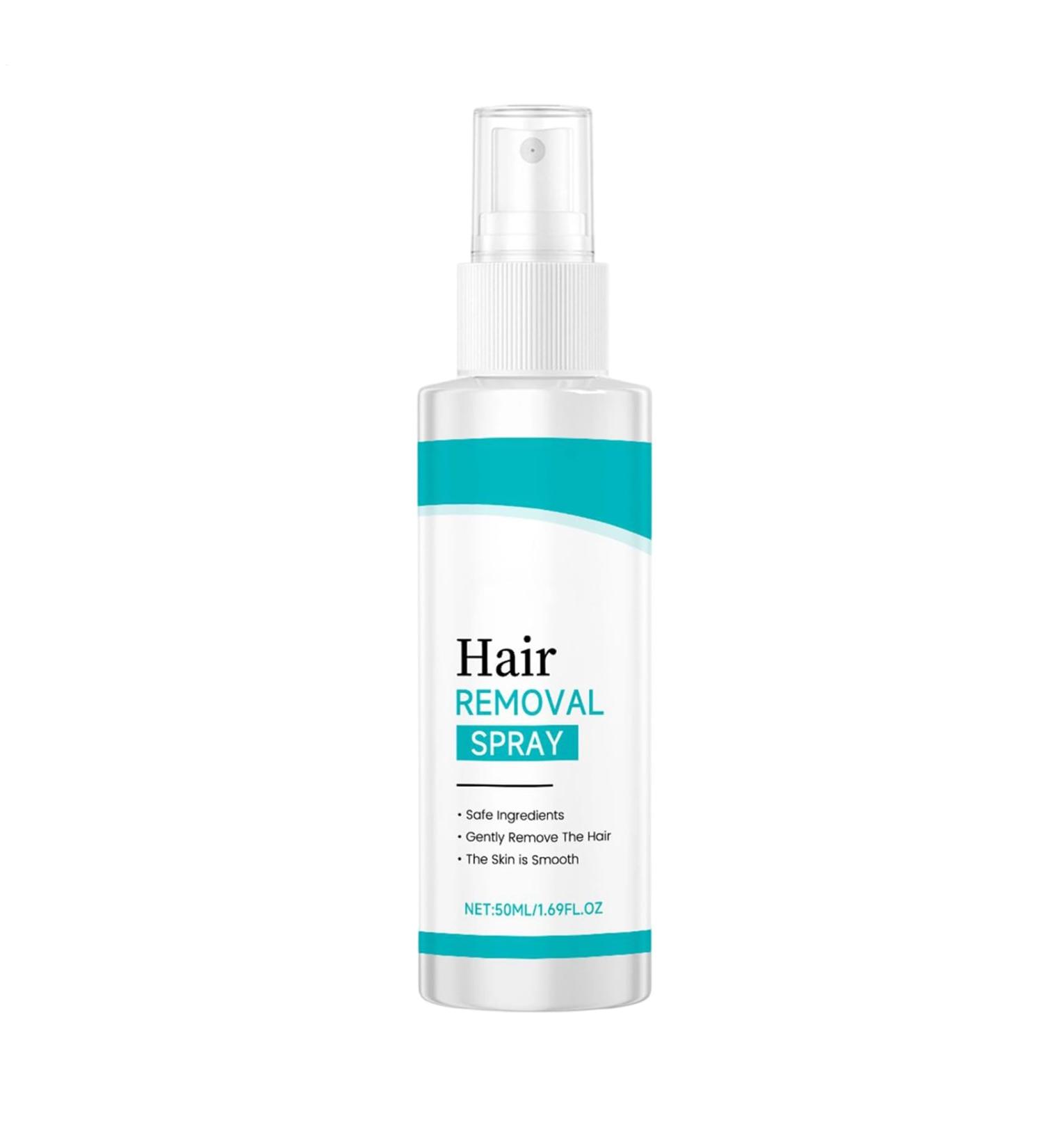 Hair Removal Spray for Women | 50ml Soothing On-the-Go Solution for Soft Skin | Hair Remover for Bikini Area | for Underarms Face Legs Lips Arms Pubic Area - Buy Online on GoSupps.com