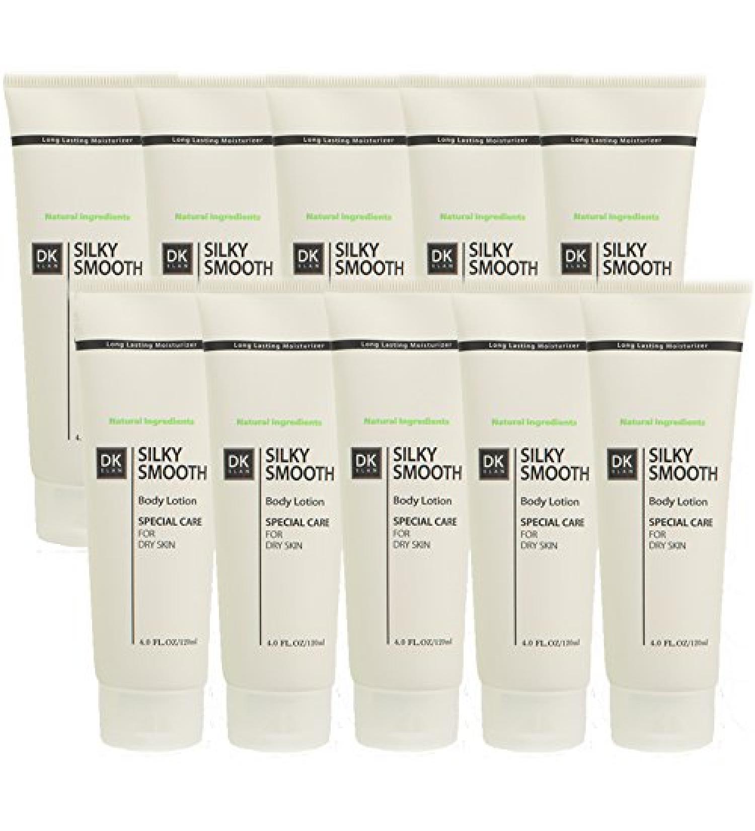 DK ELAN Silky Smooth Body Lotion (Pack of 10) New natural moisturizer for dry scaly itchy skin - Buy Online on GoSupps.com