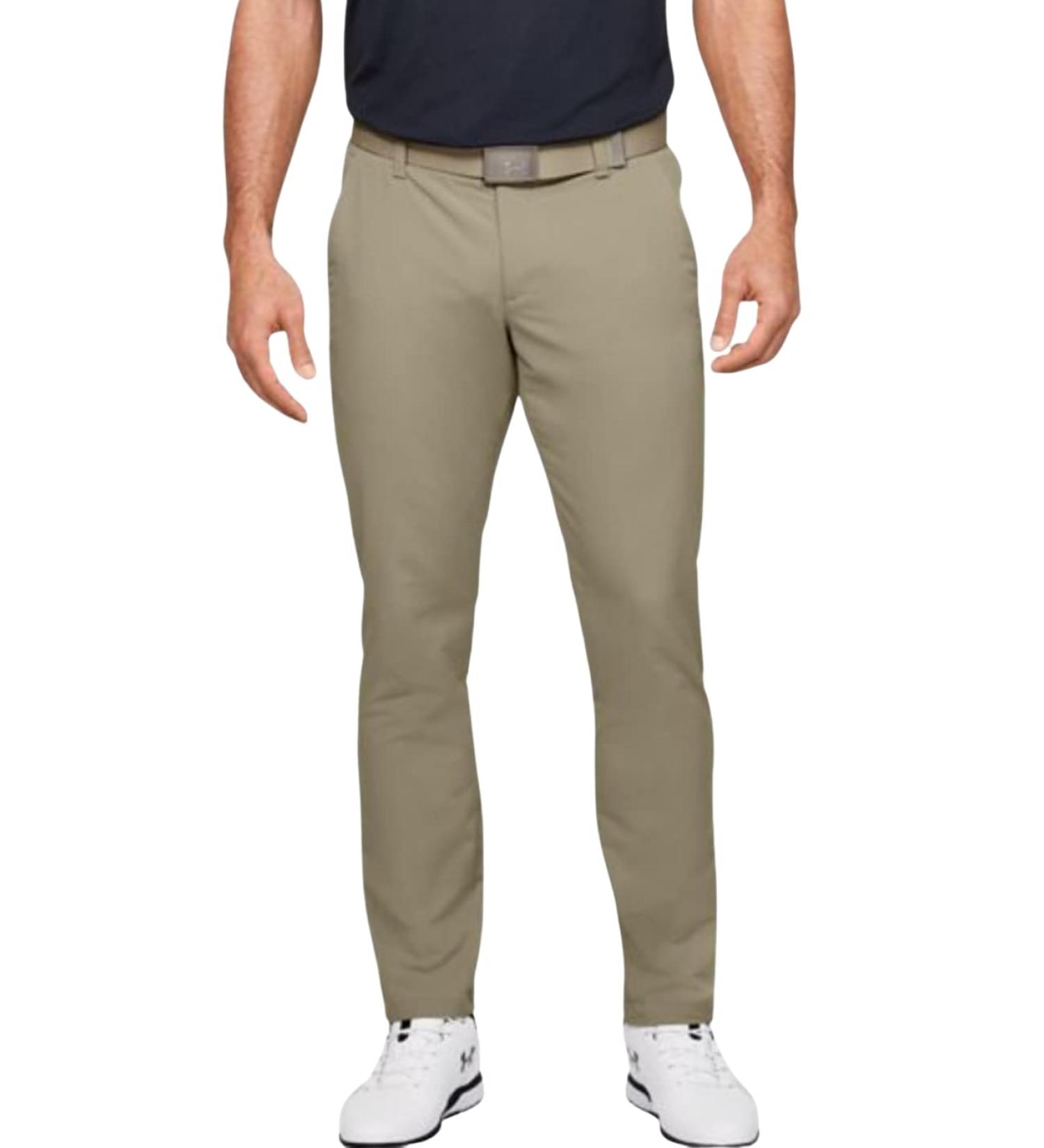 Under Armour Men's Ua Match Play Taper Pant TRG/Wht Pants 40W / 32L Barley 233