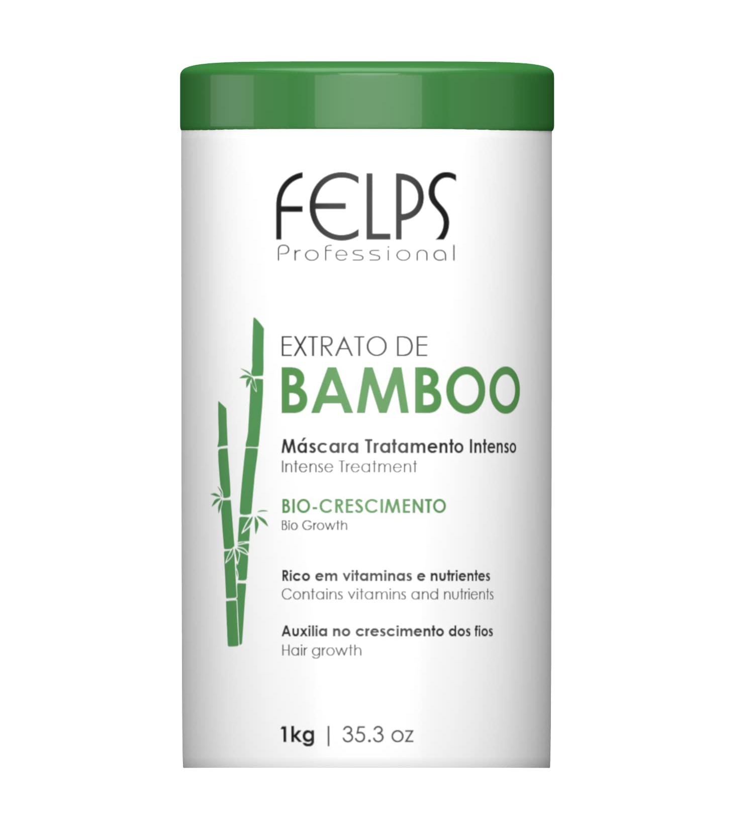 Felps Xmix Bamboo Extract Hair Growth Mask 1kg / 35.2oz - Promotes Stronger and Healthier Hair - Buy Online on GoSupps.com