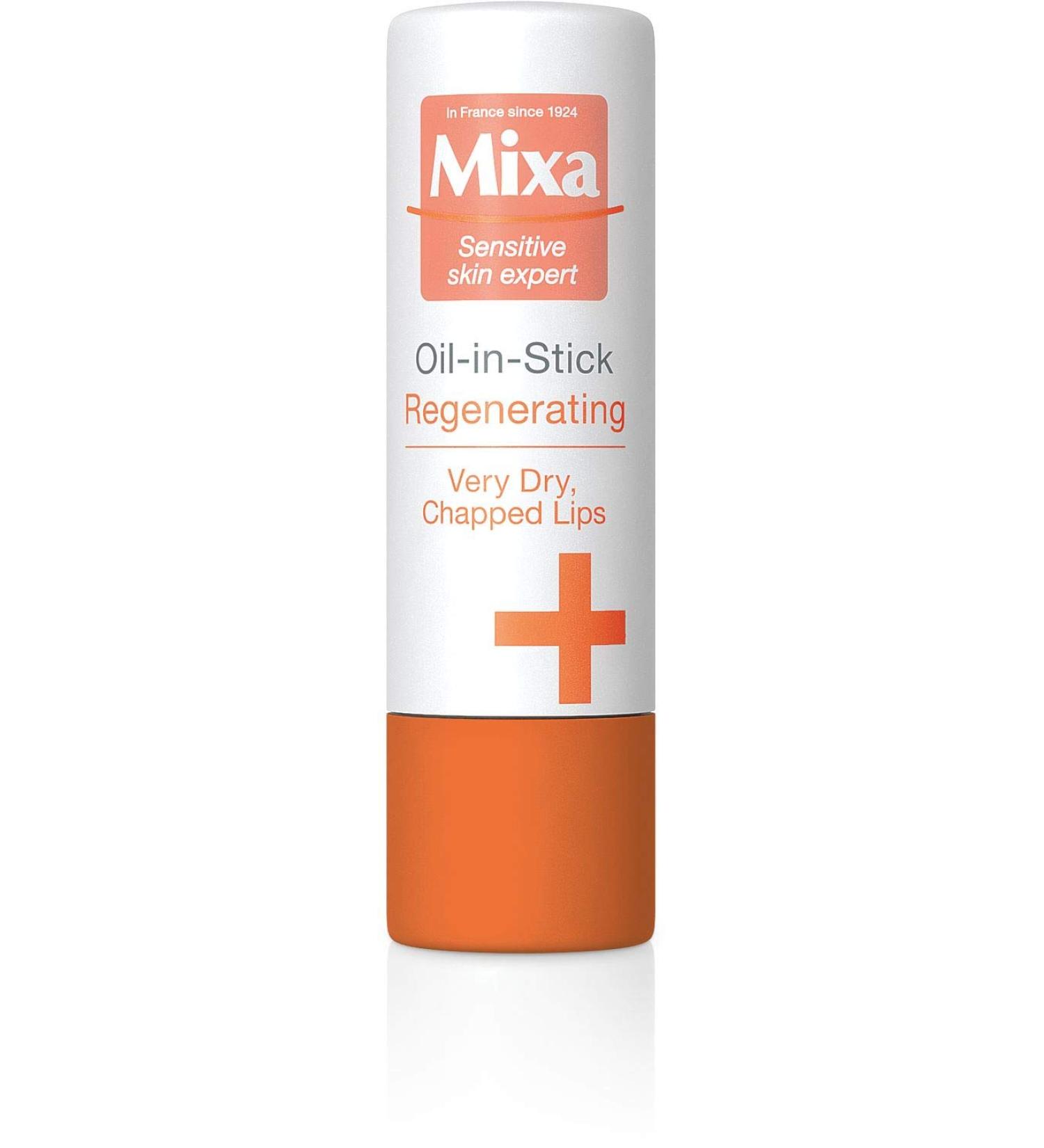 Mixa Oil Lip Care Regenerating care for very dry and rough lips 4.7ml