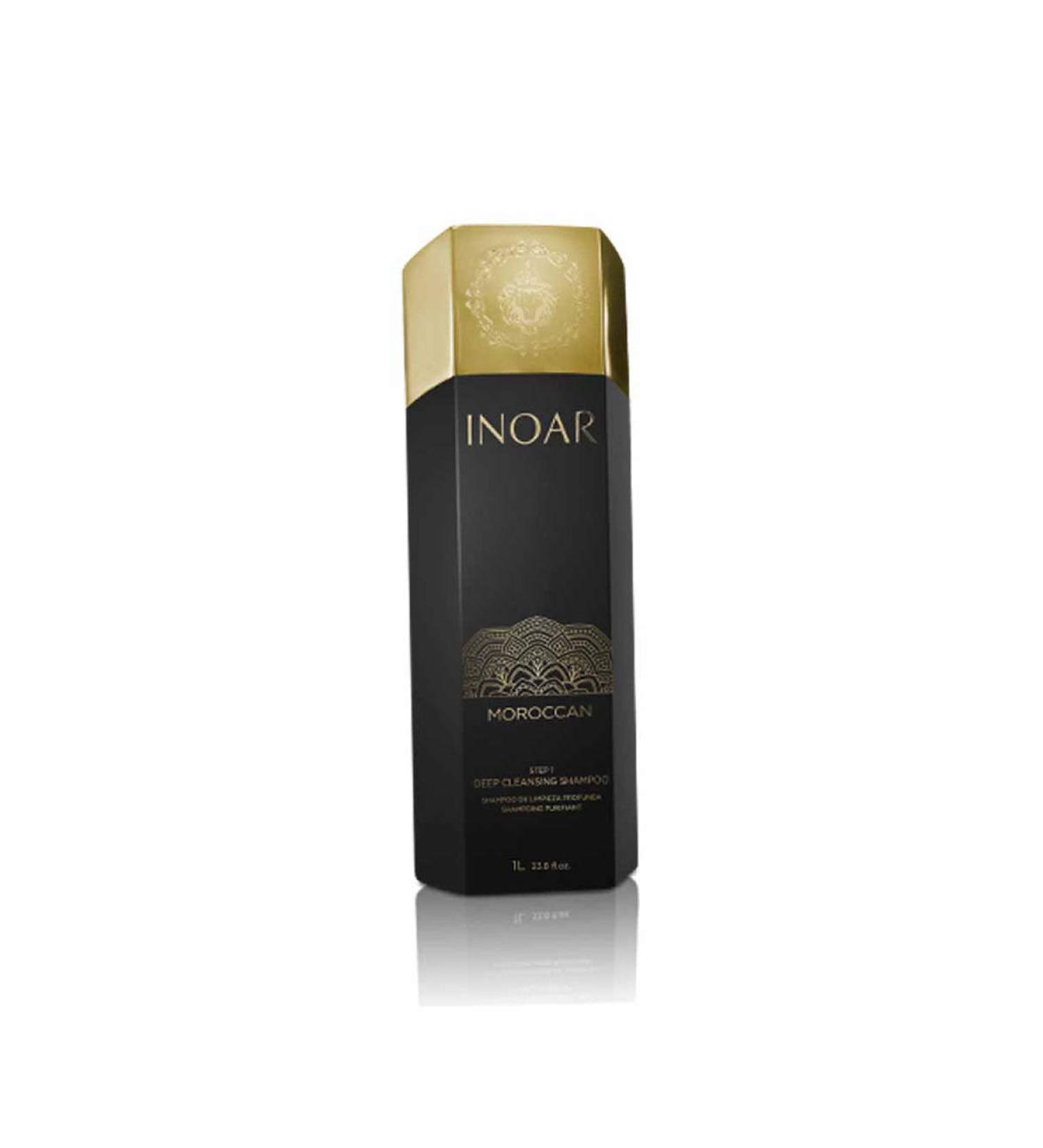  INOAR Inoar Moroccan Keratin Deep Cleansing Shampoo 1 Litre - Buy Online on GoSupps.com