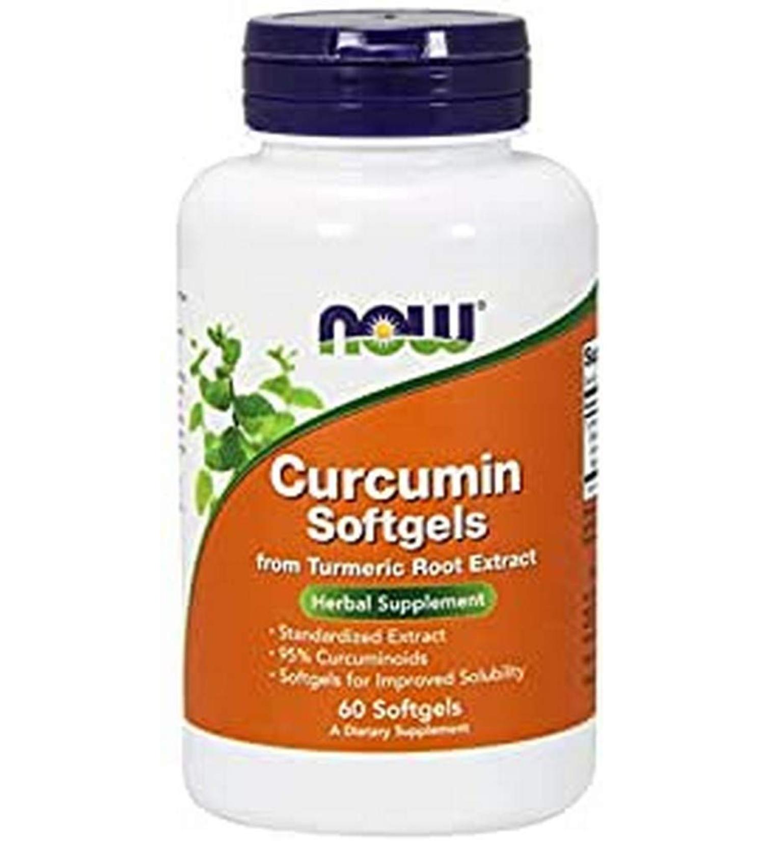 NOW Foods - Curcumin Free Radical Scavenger - 60 Softgels
