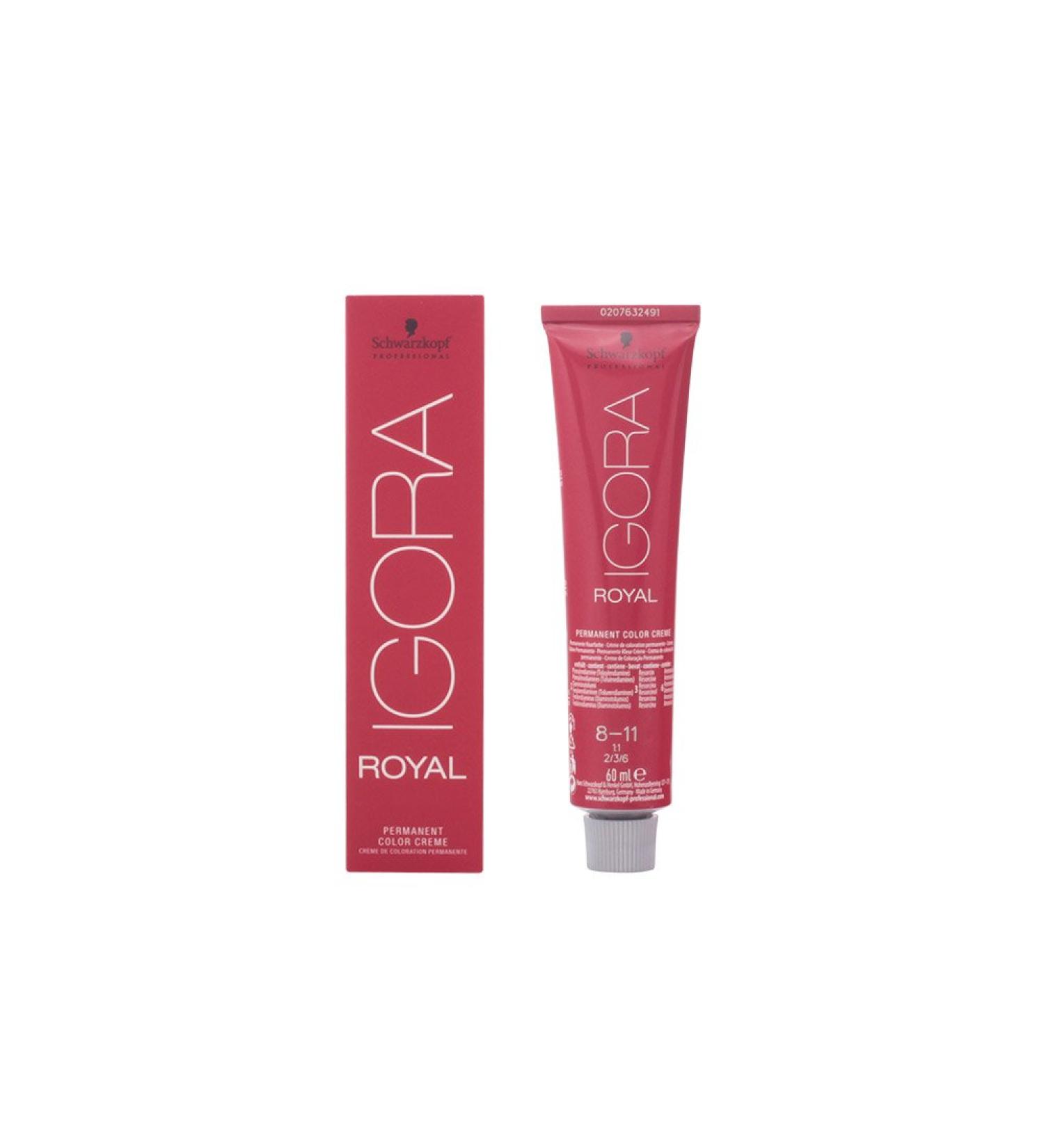 Schwarzkopf IGORA Royal 8-11 Light Blonde Cendr Extra 60ml 8-11 60 ml (1 pack)