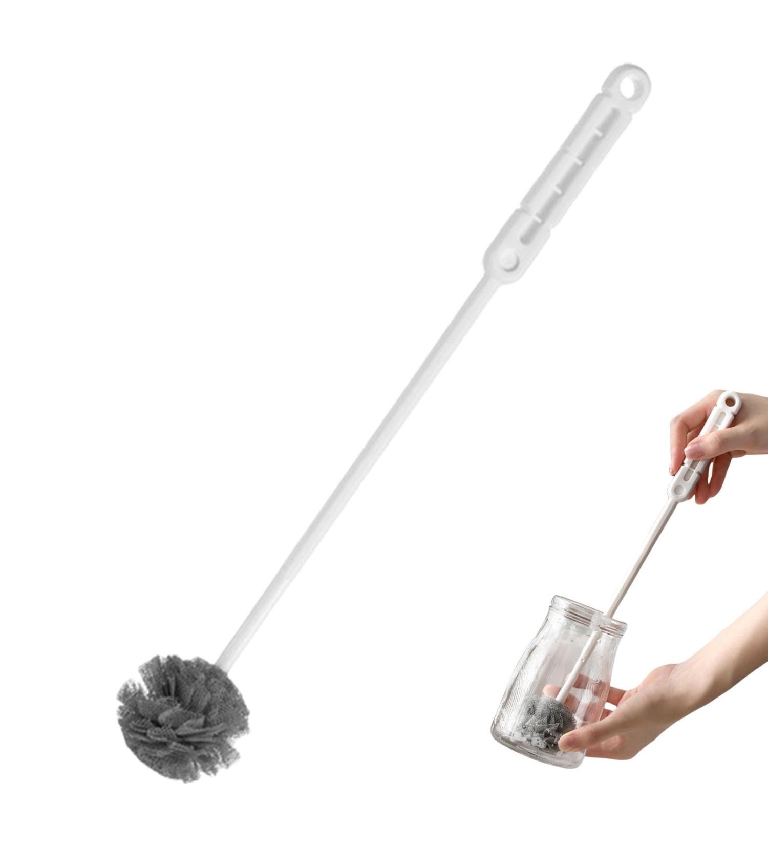 Huyath Long Handle Bottle Brush Water Bottle Cleaner Brush Multipurpose Cup Brush Scrubber Water Bottle Cleaner Brush Long Bottle Cleaning Brush for Cups Dishes - Buy Online on GoSupps.com