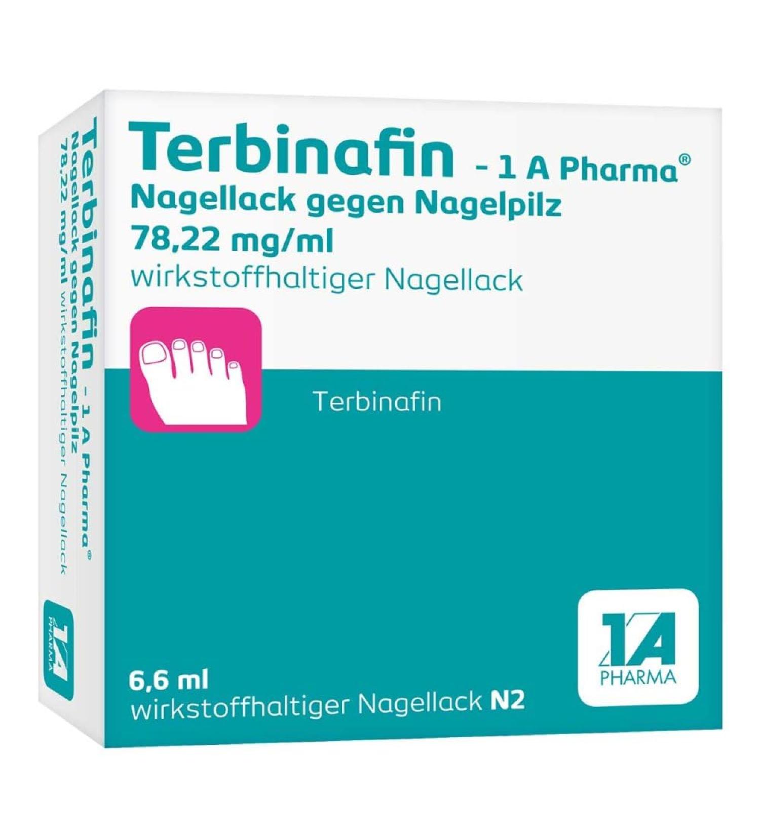 Buy Terbinafin Nail Polish 6.6 ml - Effective Treatment for Nail Fungus | 1 A Pharma - International Shipping - Buy Online on GoSupps.com