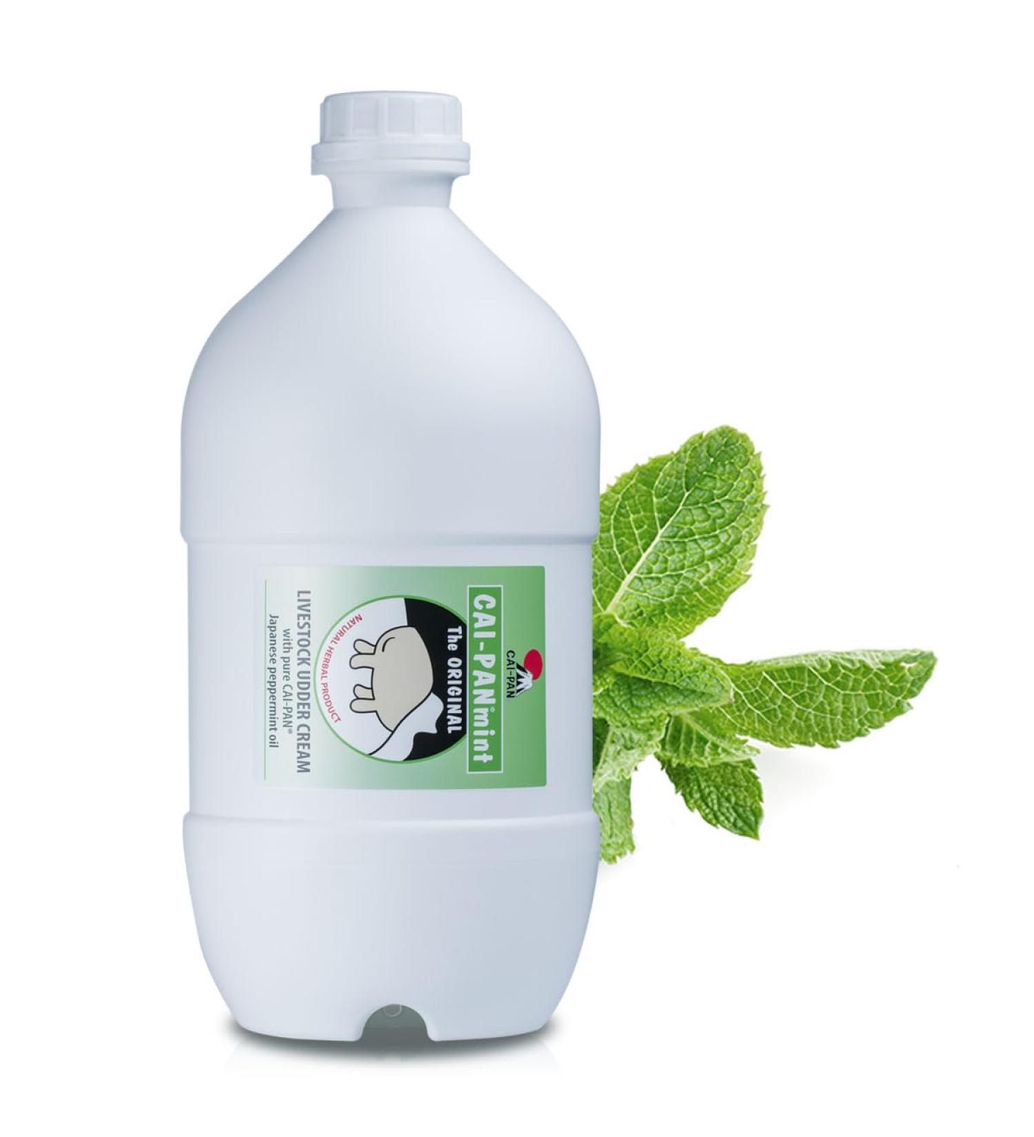Cai-Pan Livestock Udder Cream with Pure CAI-PAN Japanese Peppermint Oil and Blend of Herbs 88 fl. oz (1 Pack)