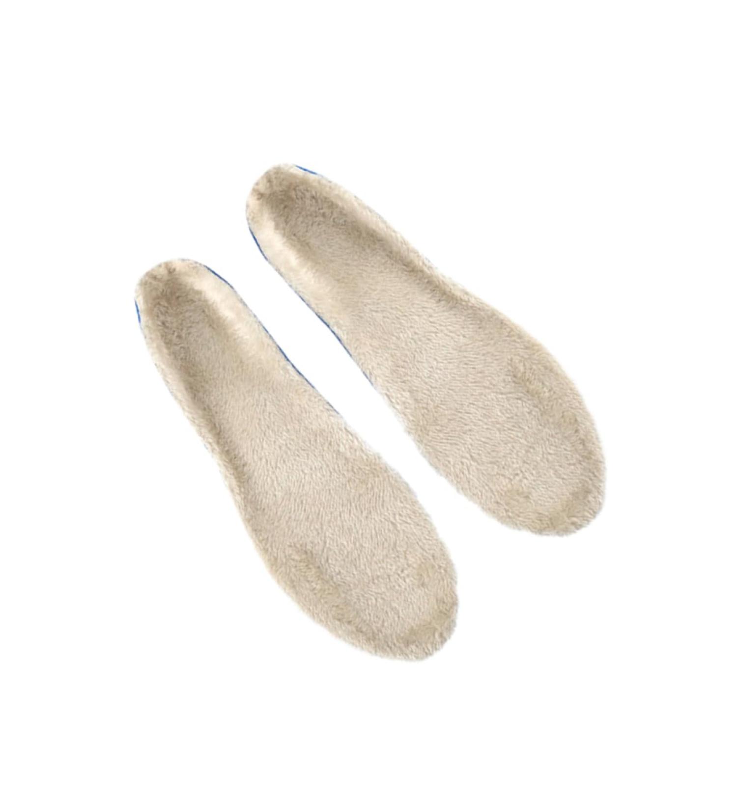 FRCOLOR Absorption Insoles - Fleece Plantar Inserts for Warmth & Comfort - 2 Pairs of Cushioned Insoles for Sports & Daily Wear - Buy Online on GoSupps.com