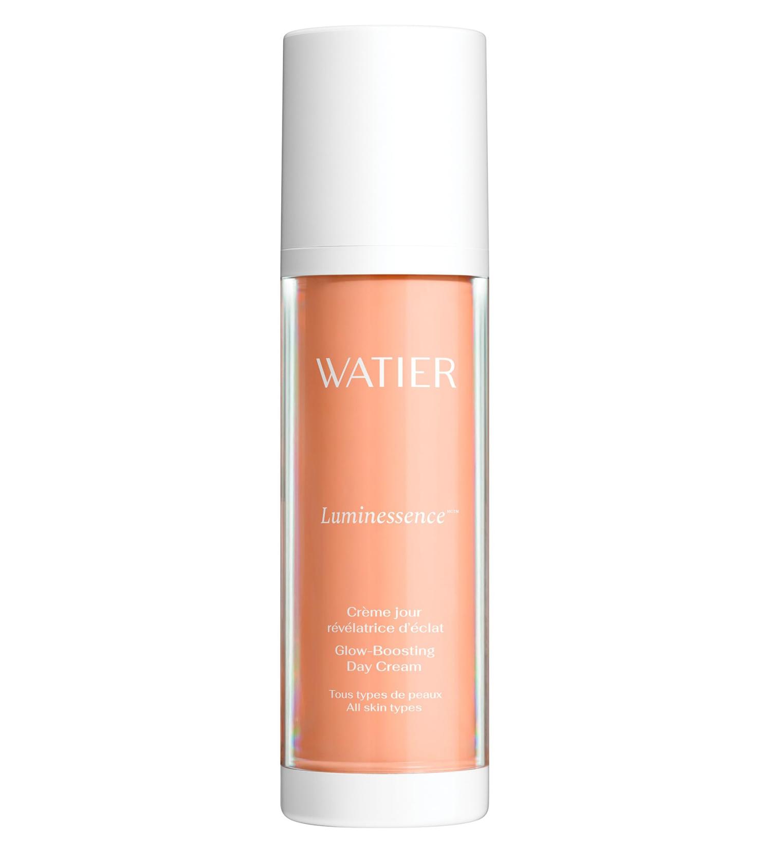 Watier Luminessence Glow-Boosting Day Cream with Canadian Ginseng & Niacinamide Glow-Revealing & Energizing Skincare Lightweight Formula Vegan Oil-Free Paraben-Free 50 mL - Buy Online on GoSupps.com