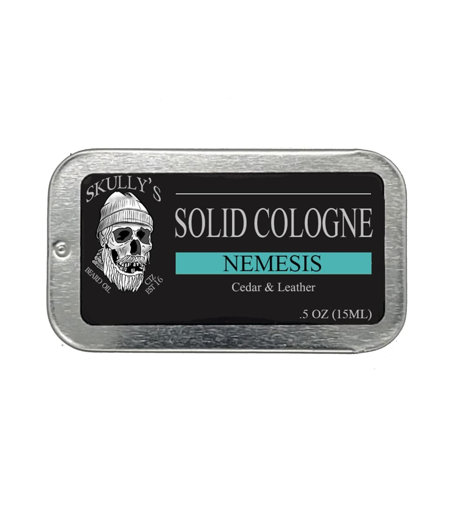 Skully's Ctz Beard Oil Nemesis Men's Solid Cologne .5 oz - (Cedar & Leather scent) - Buy Online on GoSupps.com