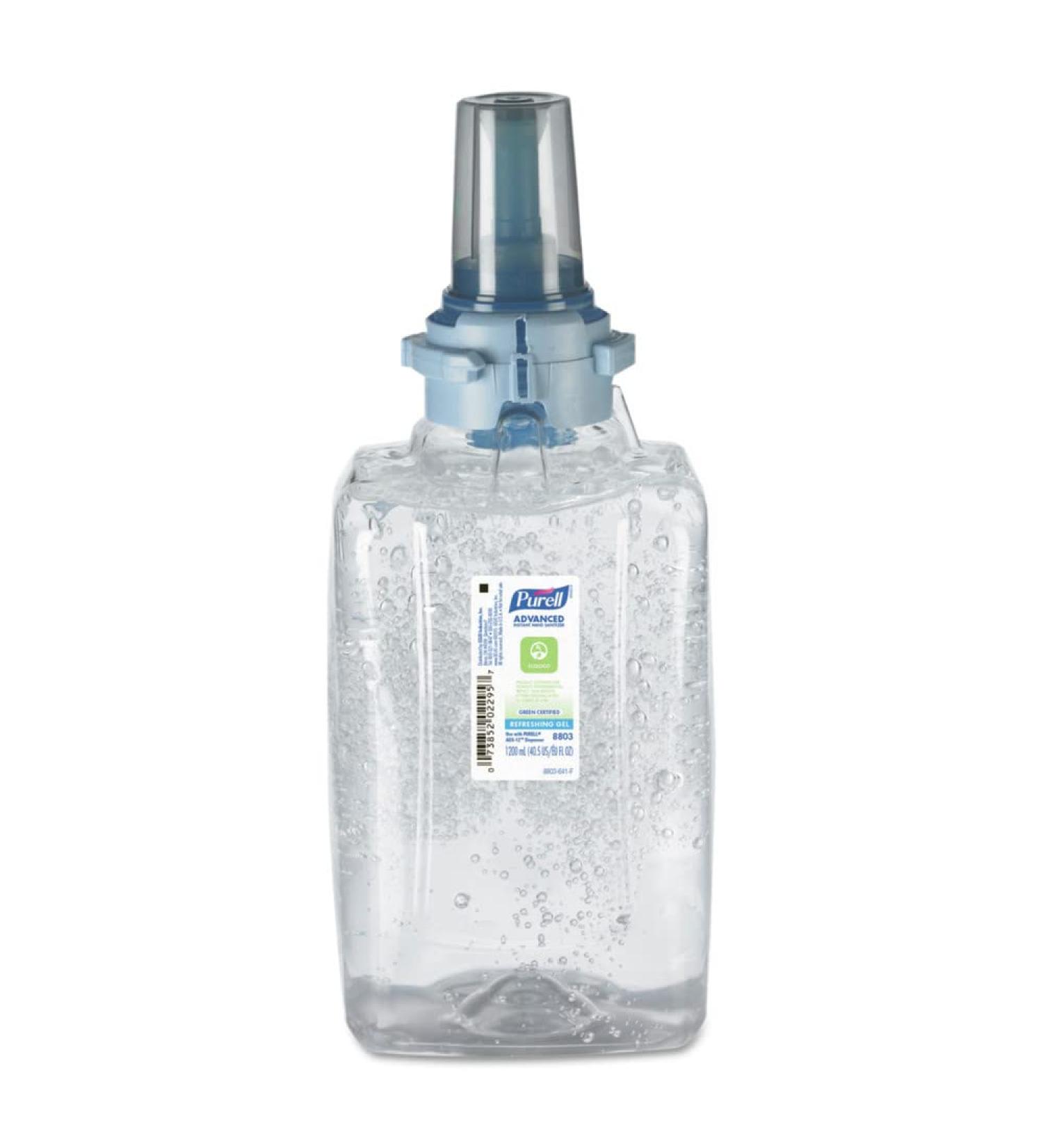 Gojo 880303 Hand Sanitizer Gel Refill Adv. Green Certified 1200Ml Cl