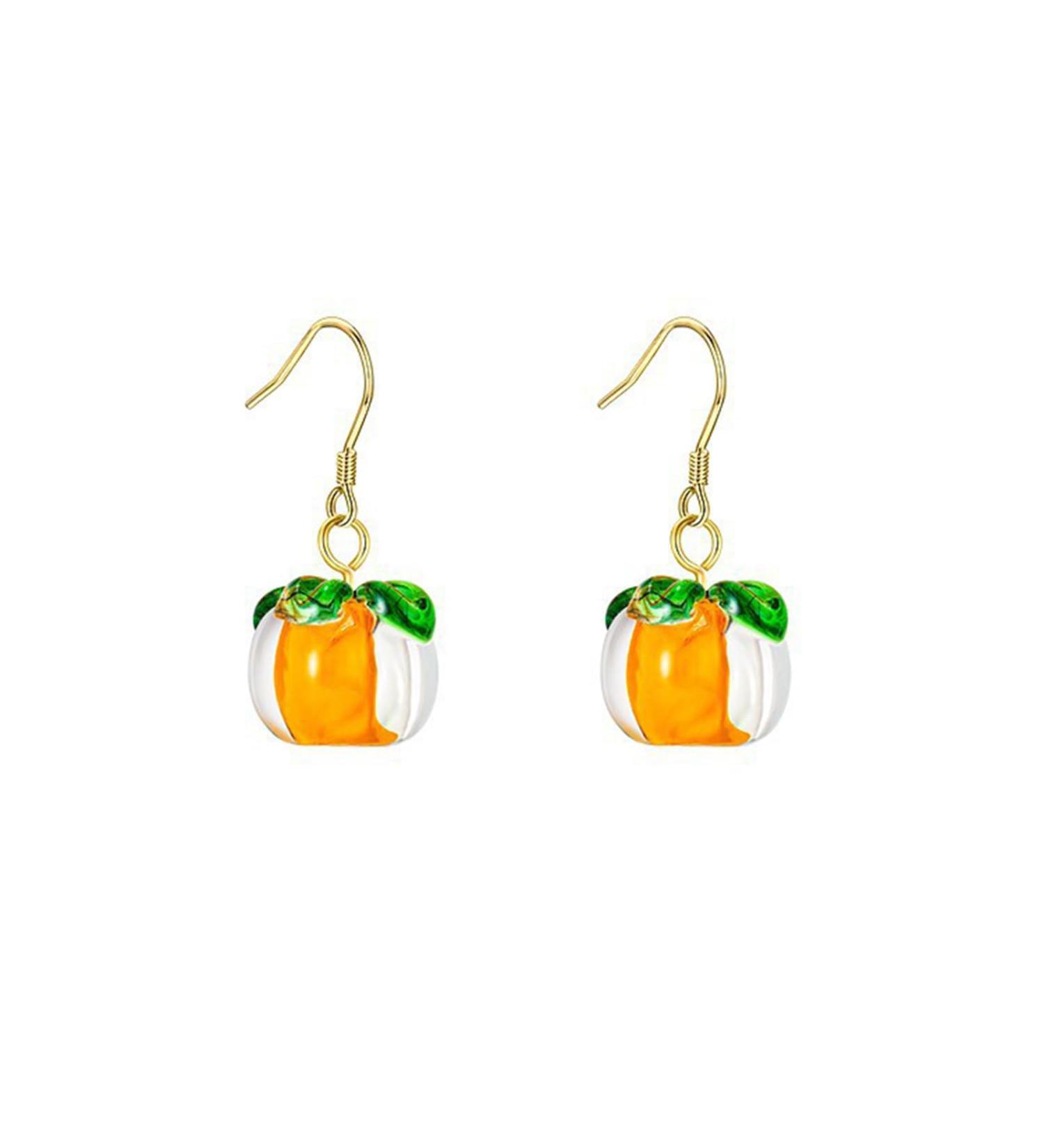 Vsilay Lianxue Orange Persimmon Collarbone Necklace - Unique Jewelry Gift for Women | International Shipping - Buy Online on GoSupps.com