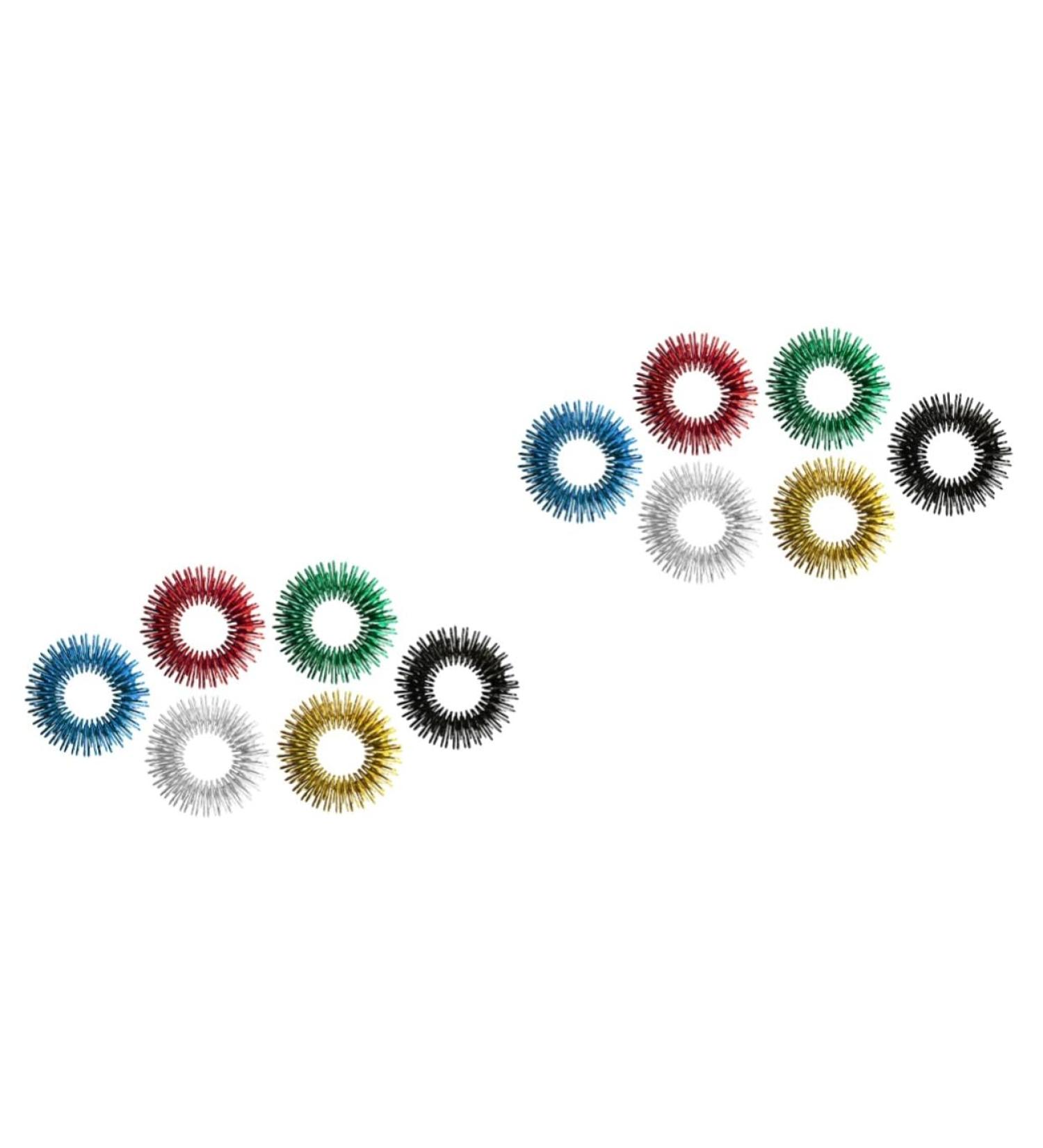 Gatuida 12 STK Finger Massage Roller Set | Acupressure Finger Toys for Kids | Handpoint Toys | Medical Tool for Primary School | International Shipping Available - Buy Online on GoSupps.com