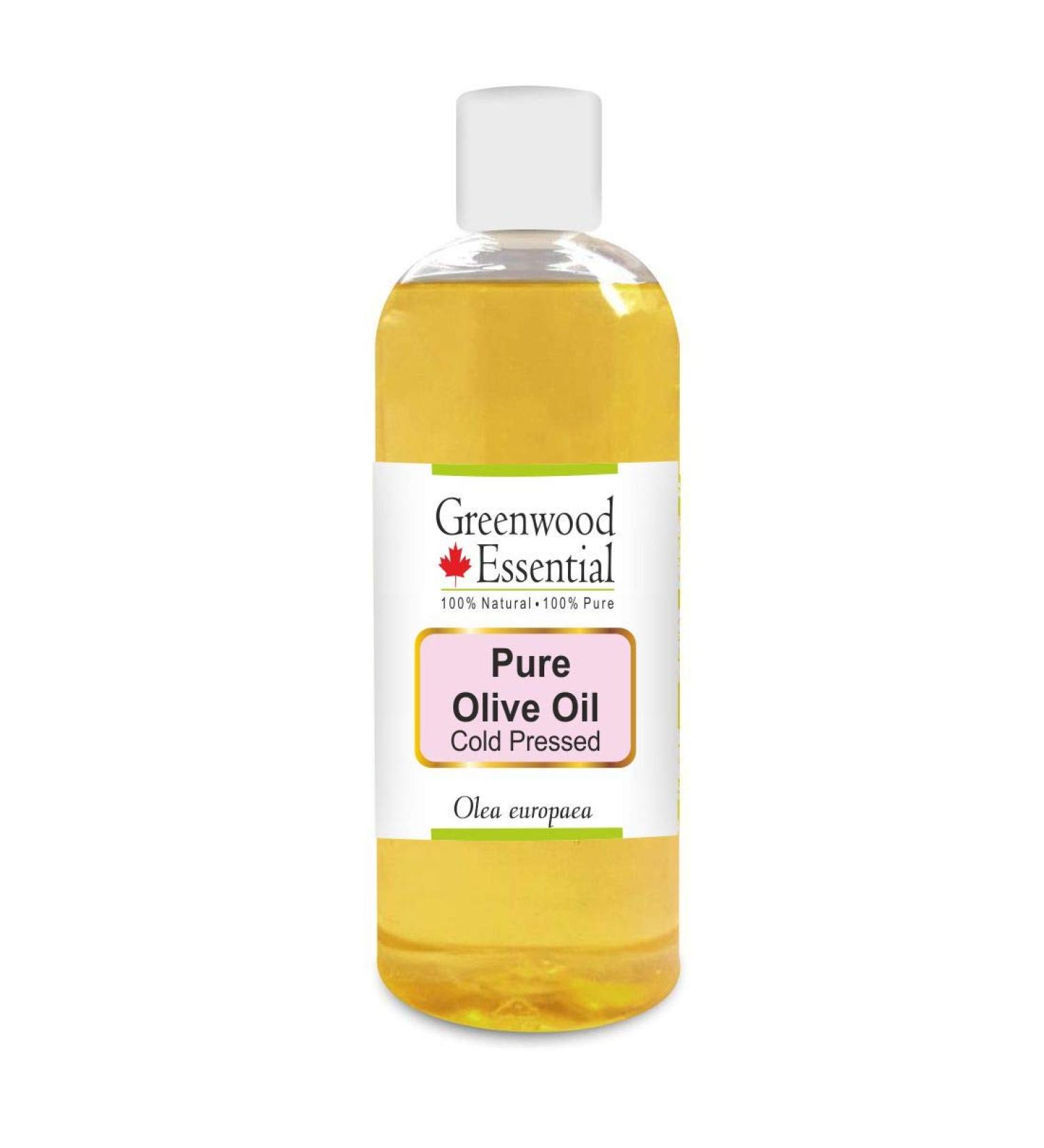 Buy Greenwood Essential Pure Olive Oil 200ml - Therapeutic Grade Cold Pressed Olea europaea for Health & Wellness - Buy Online on GoSupps.com