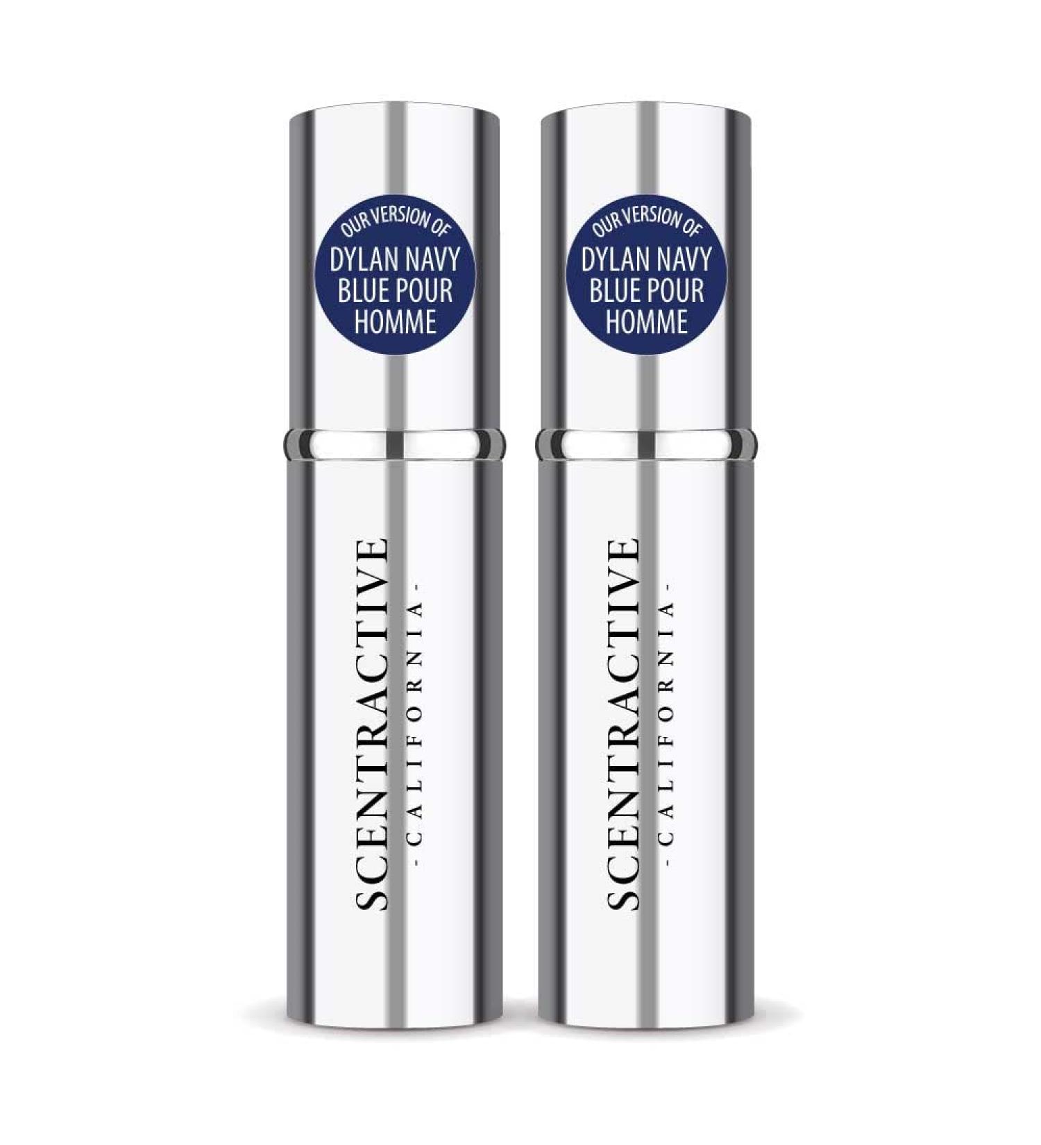 CA Perfume Impression of Dylan Navy Blue Pour Homme For Men Replica Version Fragrance Dupes Concentrated Long Lasting Eau de Parfum Spray Refillable Atomizer Bottle 0.17 Fl Oz/5ml-X2 VRSC DYLAN NAVY BLUE POUR HOMME IMPRESSION 0.34 Fl Oz (Pack of 1) - Buy Online on GoSupps.com