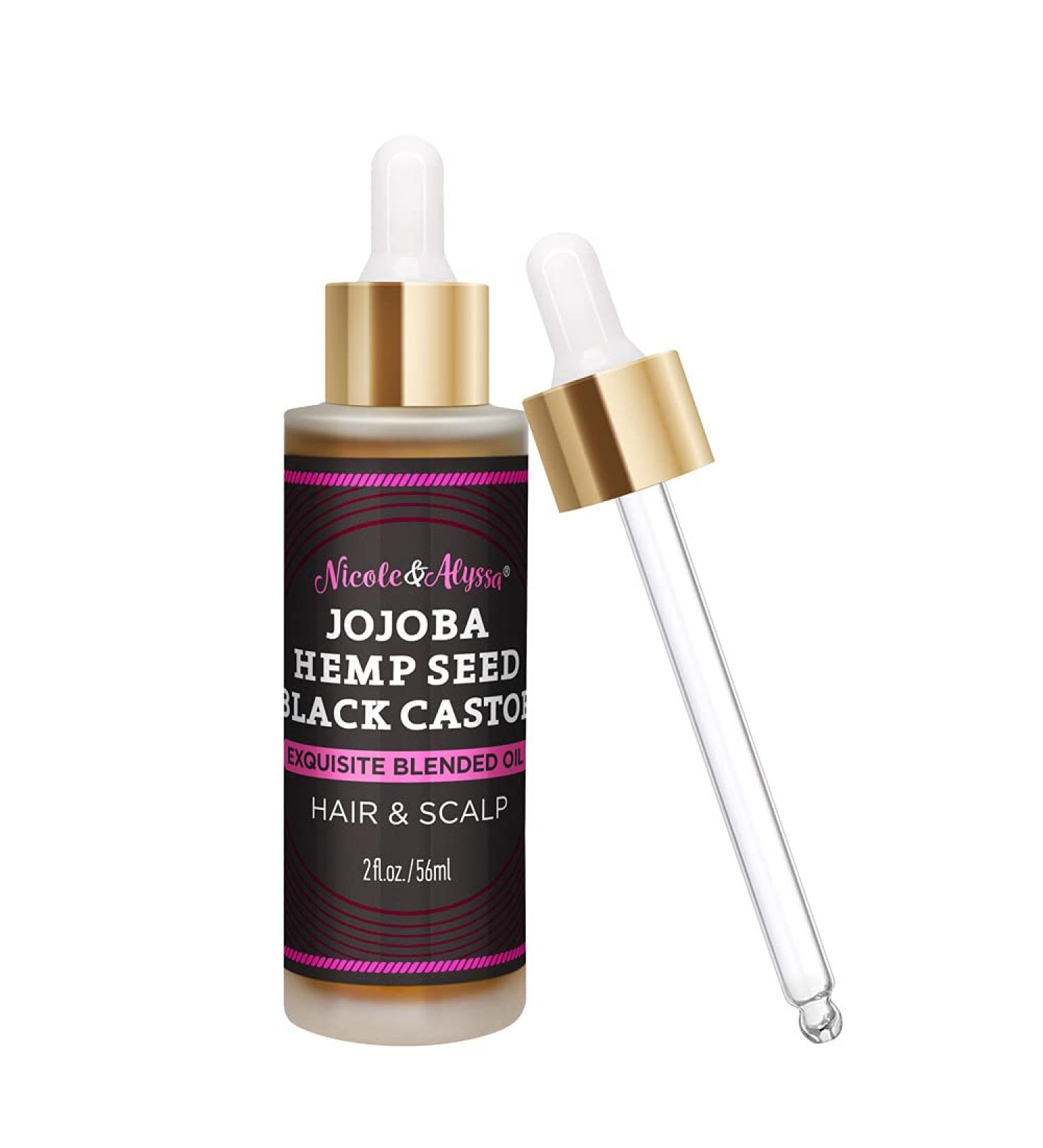 Nicole & Alyssa Hair and Scalp Oil 2oz - 100% Pure Essential Oil Blend - Buy Online on GoSupps.com