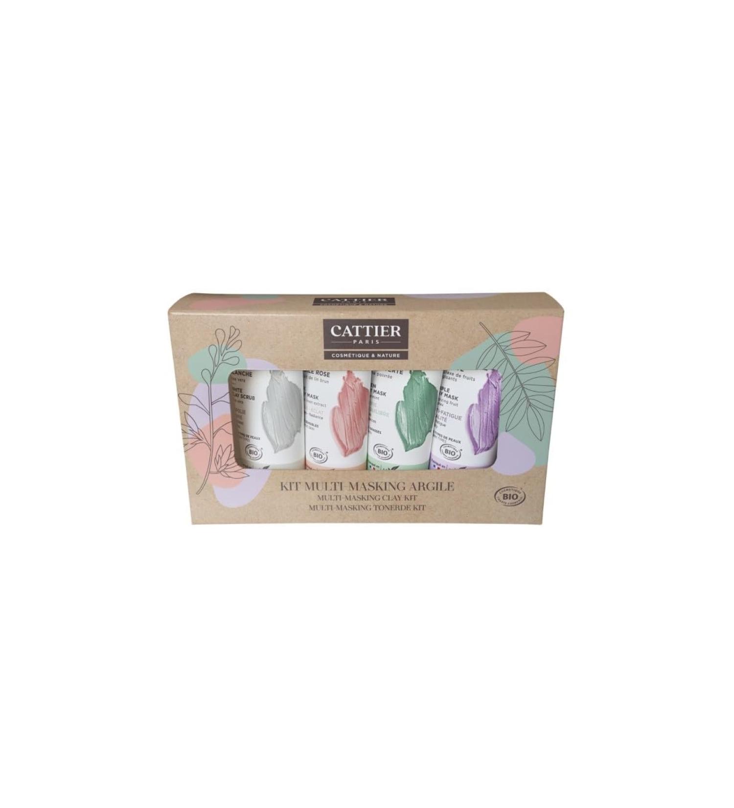Cattier Organic Clay Multi-Masking Kit