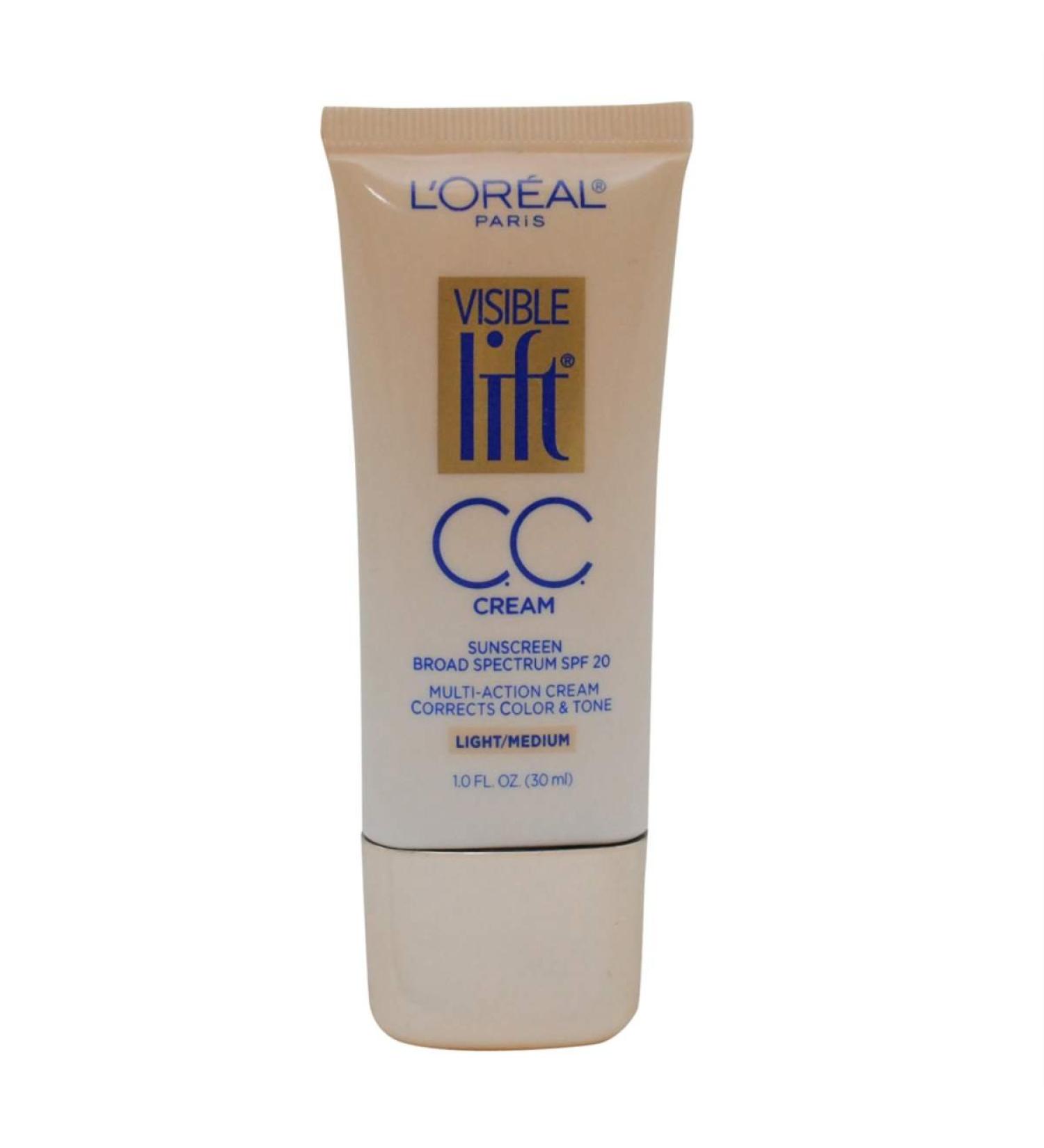L'Oreal Paris Visible Lift CC Cream Light/Medium 1 oz