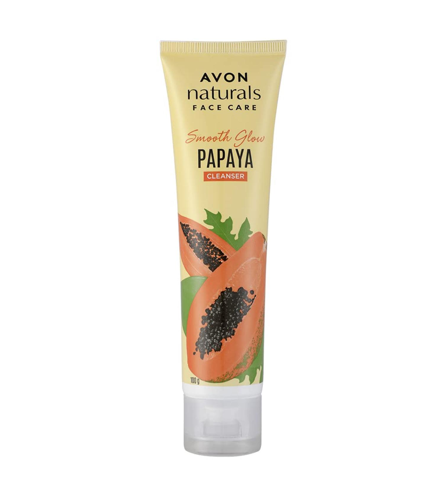 Buy Avon Naturals Papaya Cleanser 100g - Refreshing & Nourishing Skincare | International Shipping Available - Buy Online on GoSupps.com