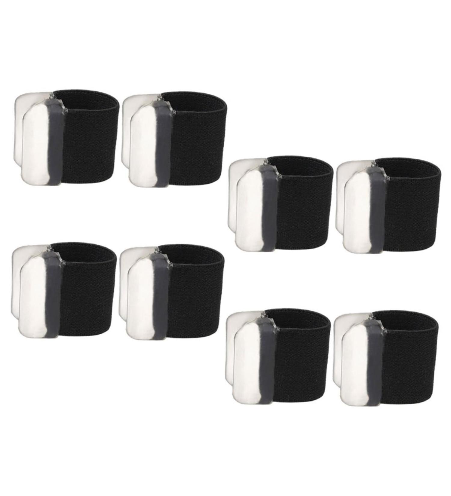 Healeved 4 Pairs Orthopedic Bunion Correct Spacer Set for Men - Black 2.5x2cm - Buy Online on GoSupps.com