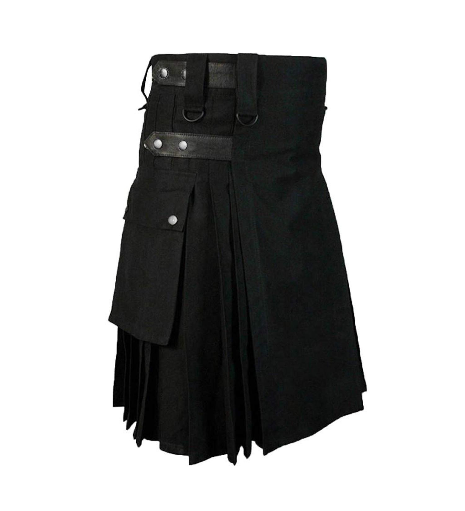 Scottish Kilt Scarce Darkness Shoes | Retro Rock Medieval Scotland Fashion | High-Cut Checkered Mini Skirt Streetwear - Buy Online on GoSupps.com
