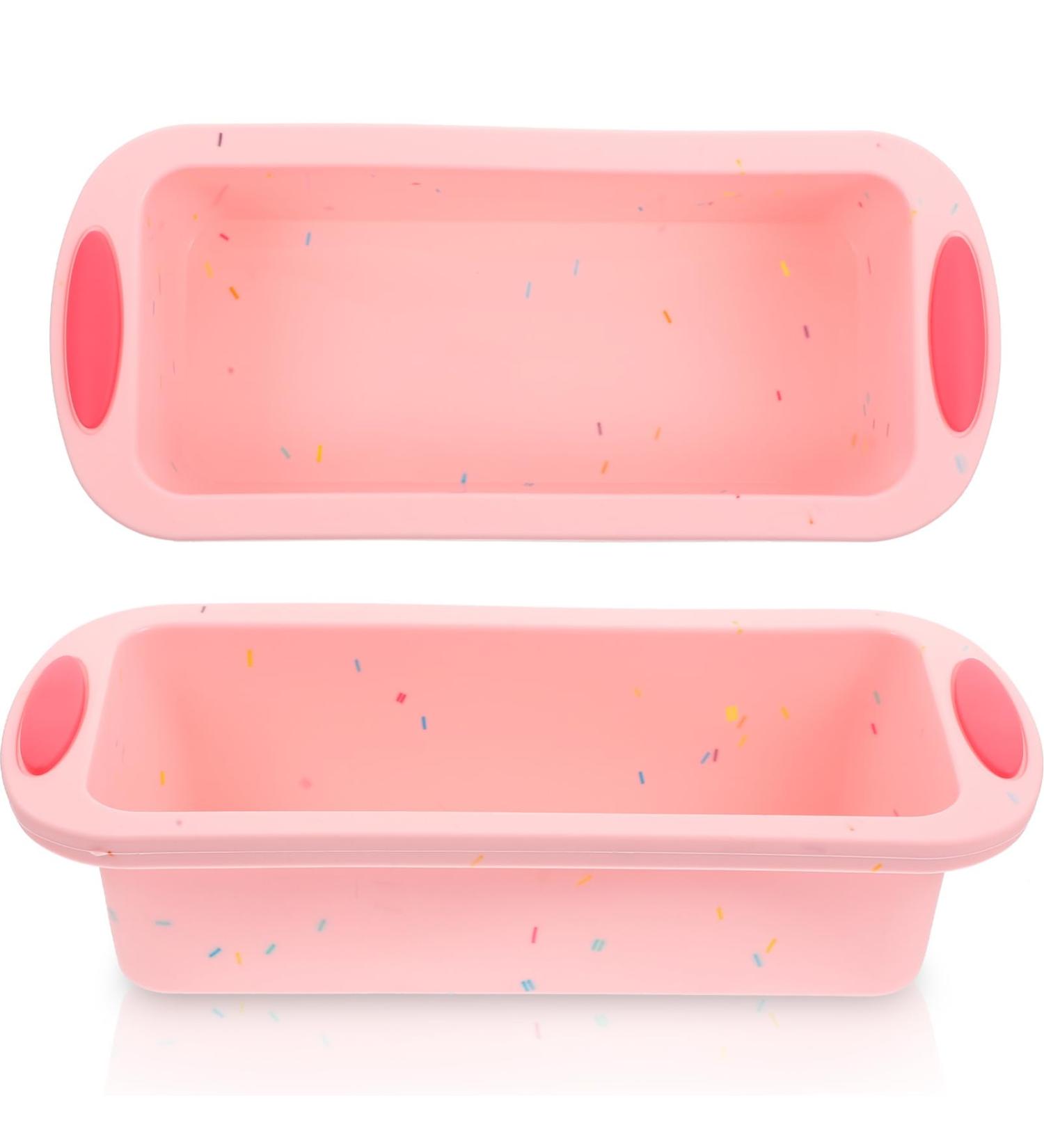 Alipis Silicone Toast Mold Silicone Molds Silicone Tray Mold Bread Toast Mold Cooking Supplies Rectangle 27X12X6.5CM Pink - Buy Online on GoSupps.com