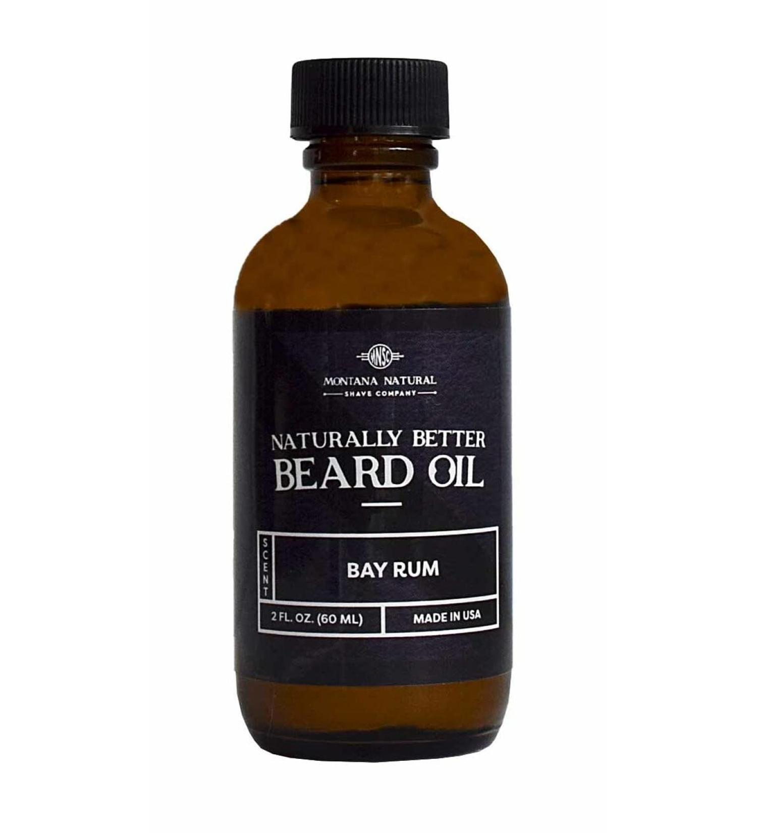 MNSC Bay Rum Beard Oil & Conditioner | All-Natural Hypoallergenic Strengthens Beard Growth | Made in USA - Buy Online on GoSupps.com