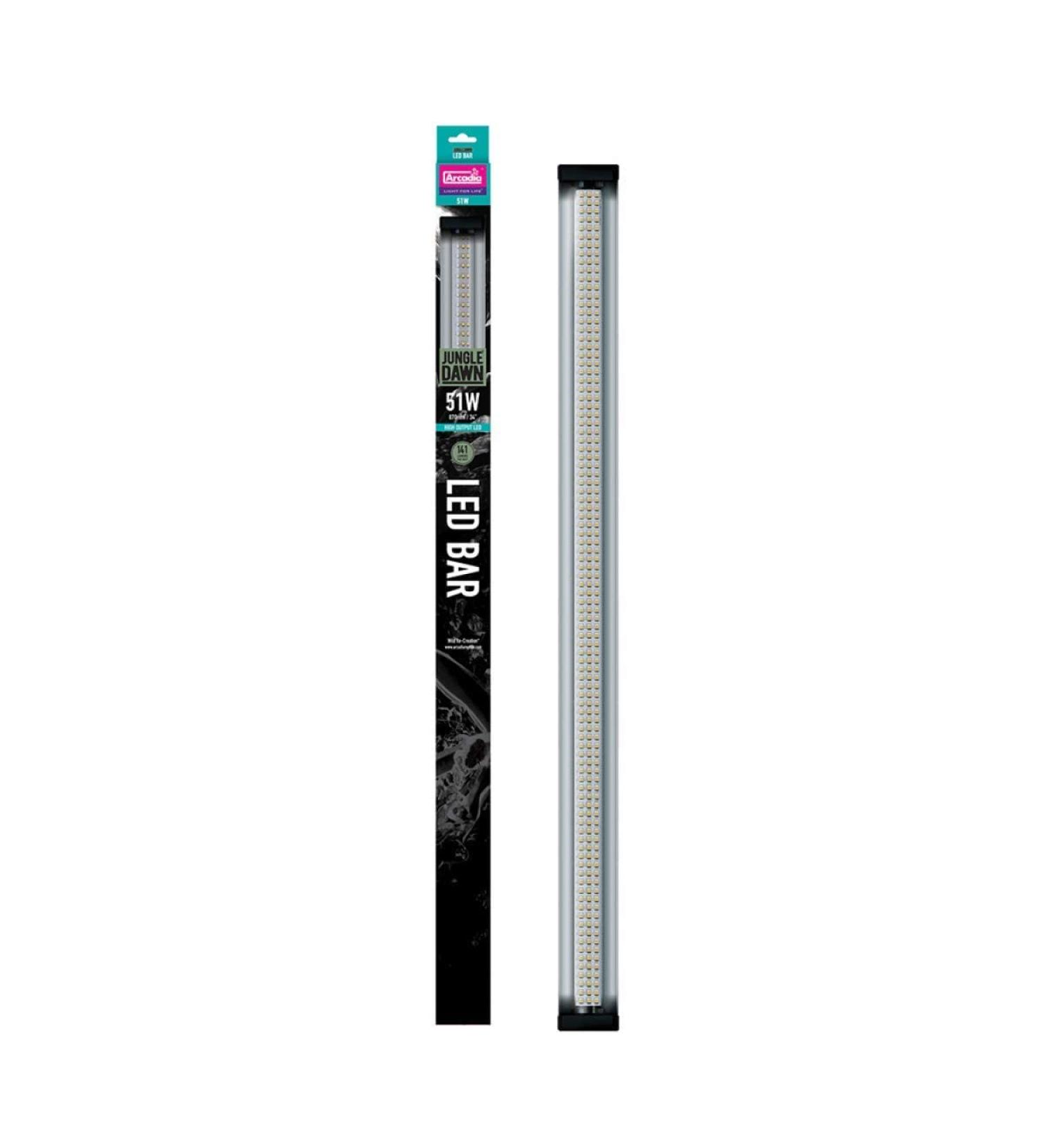 Arcadia Jungle Dawn LED Bar - 34W (570mm) | Enhance Your Aquarium Lighting | International Shipping - Buy Online on GoSupps.com